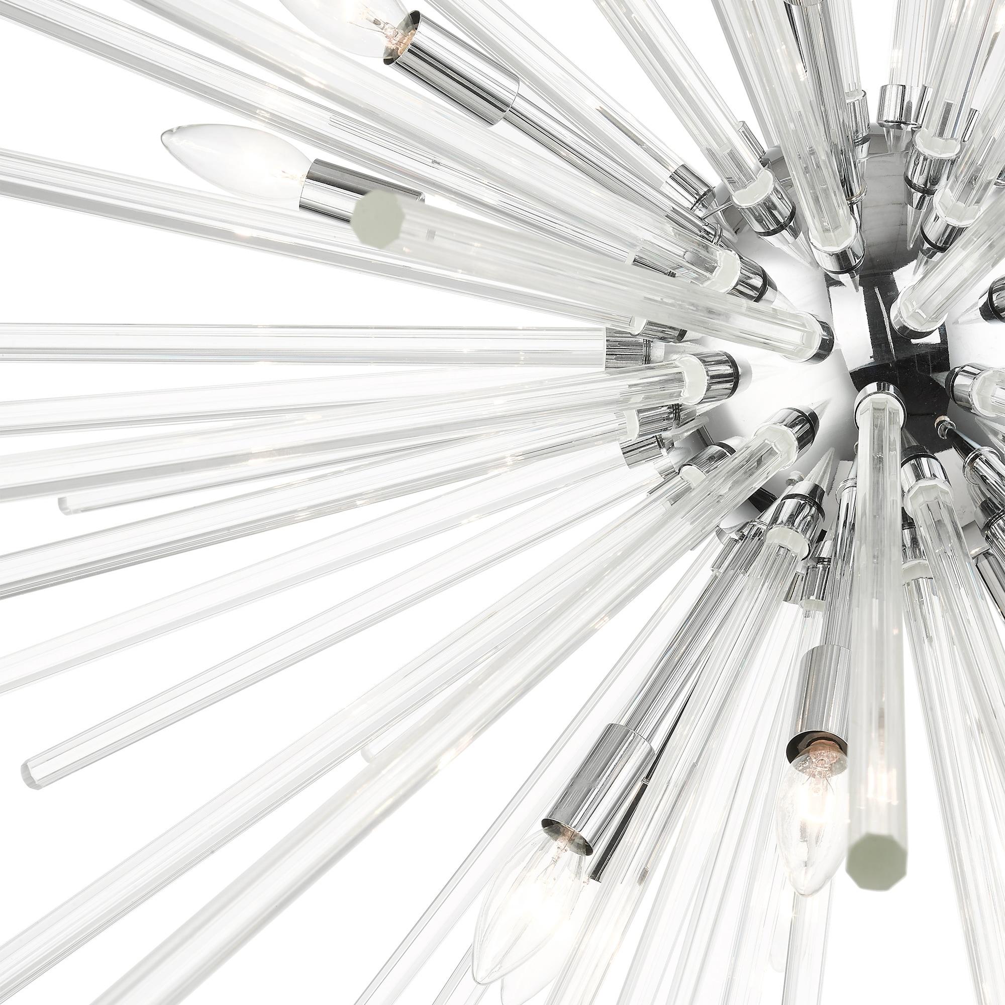 Livex Lighting Utopia 16 - Light Chandelier in  Polished Chrome