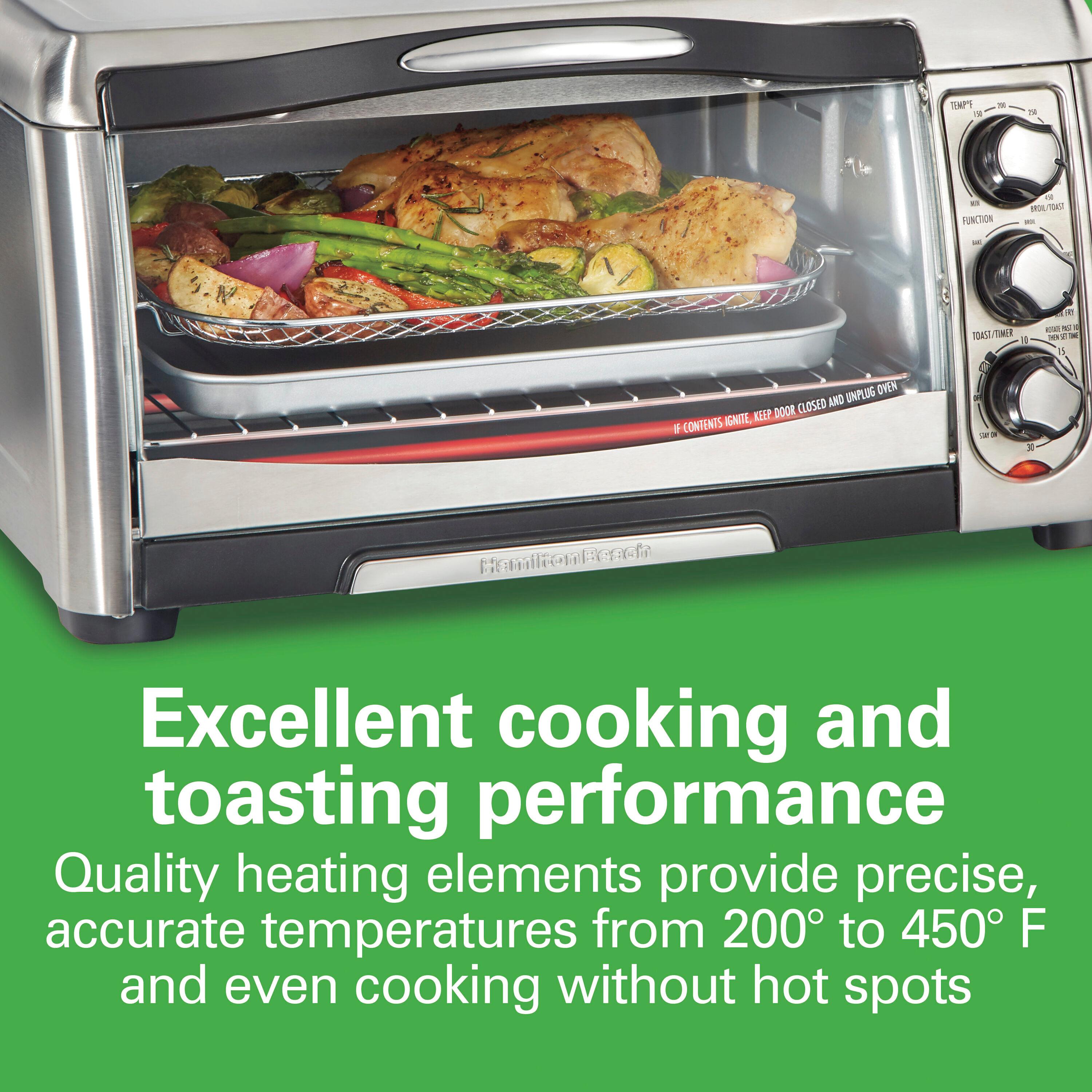 Hamilton Beach Hamilton Beach Sure Crisp 6 Slice Air Fry Toaster Oven
