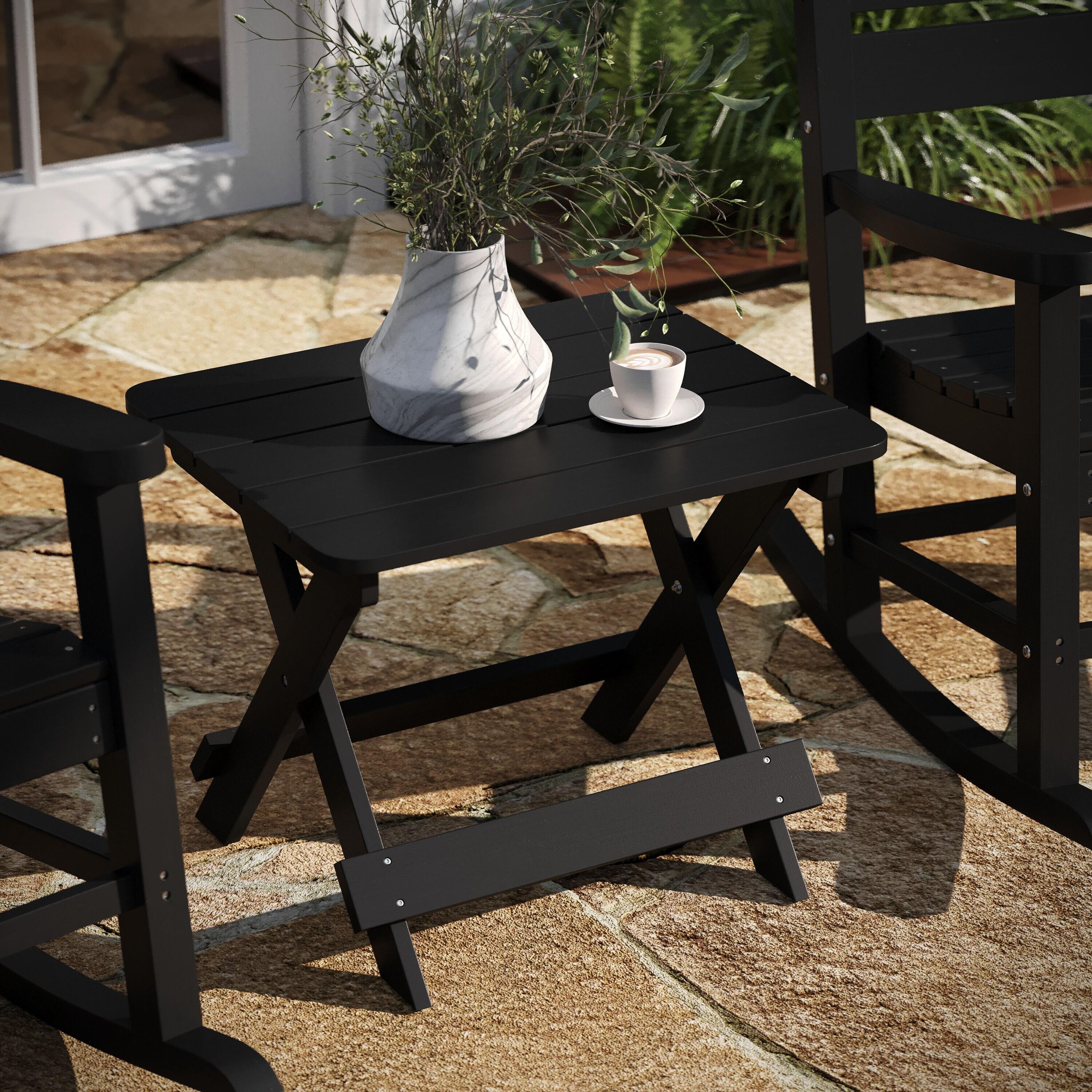 Taylor & Logan Collis 20 L x 20 W Outdoor Table & Reviews | Wayfair