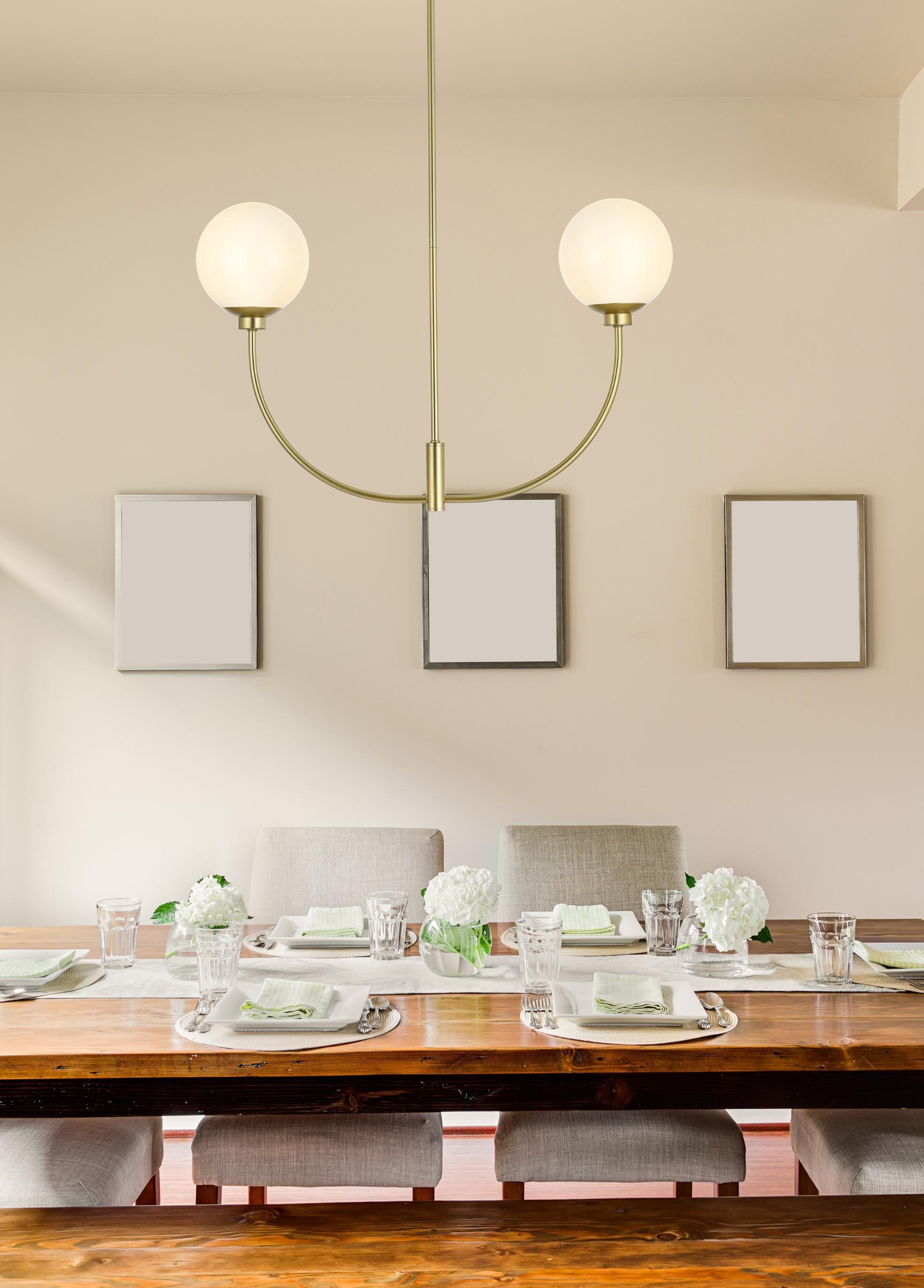 Elegant Lighting Nyomi 36-Inch Chrome Chandelier with Sleek Form