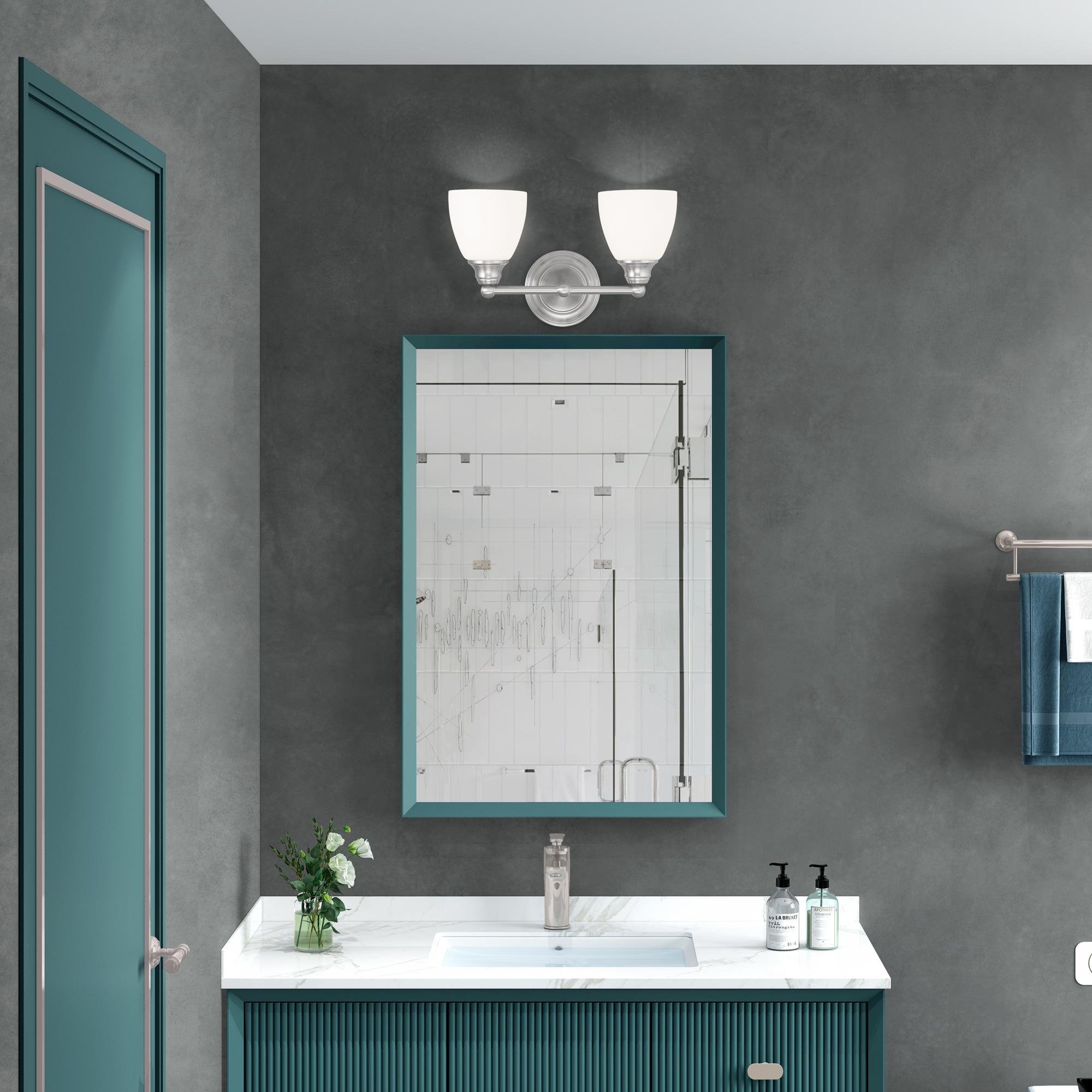 Livex Lighting Somerville 2 - Light Vanity in  Brushed Nickel