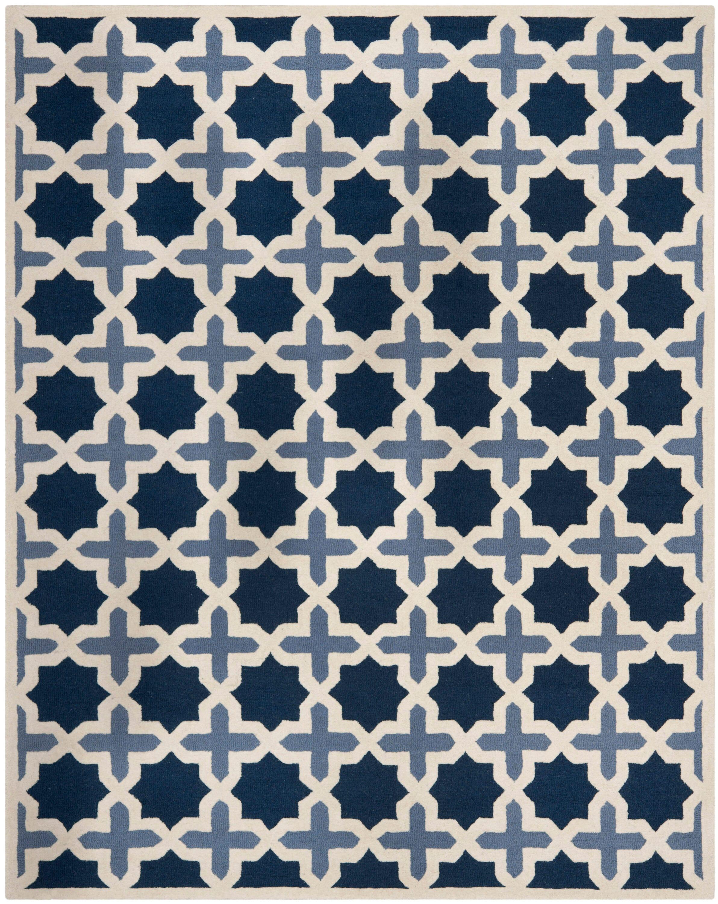 Cambridge CAM127 Hand Tufted Area Rug  - Safavieh