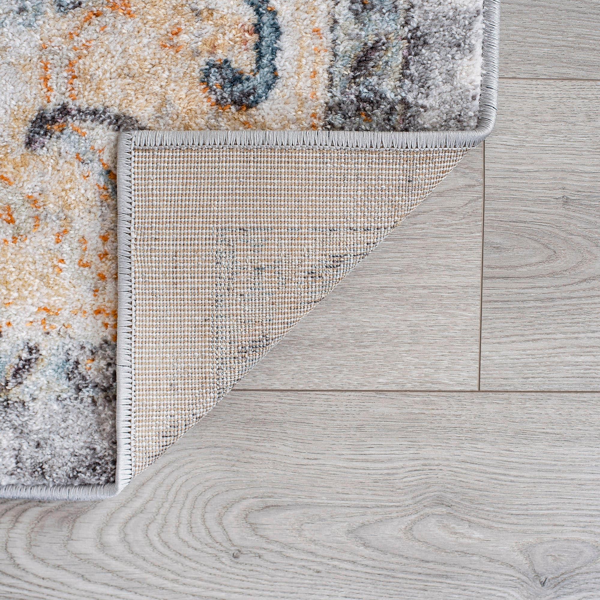 Tayse Wakefield Area Rug WFL4106 Traditional Blue Vintage Faded 7' 10" x 10' 3" Rectangle