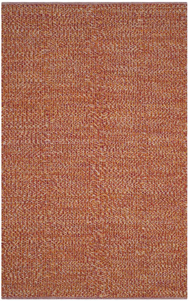 Montauk MTK602 Hand Woven Area Rug - Orange/Multi - 6'x9' - Safavieh.
