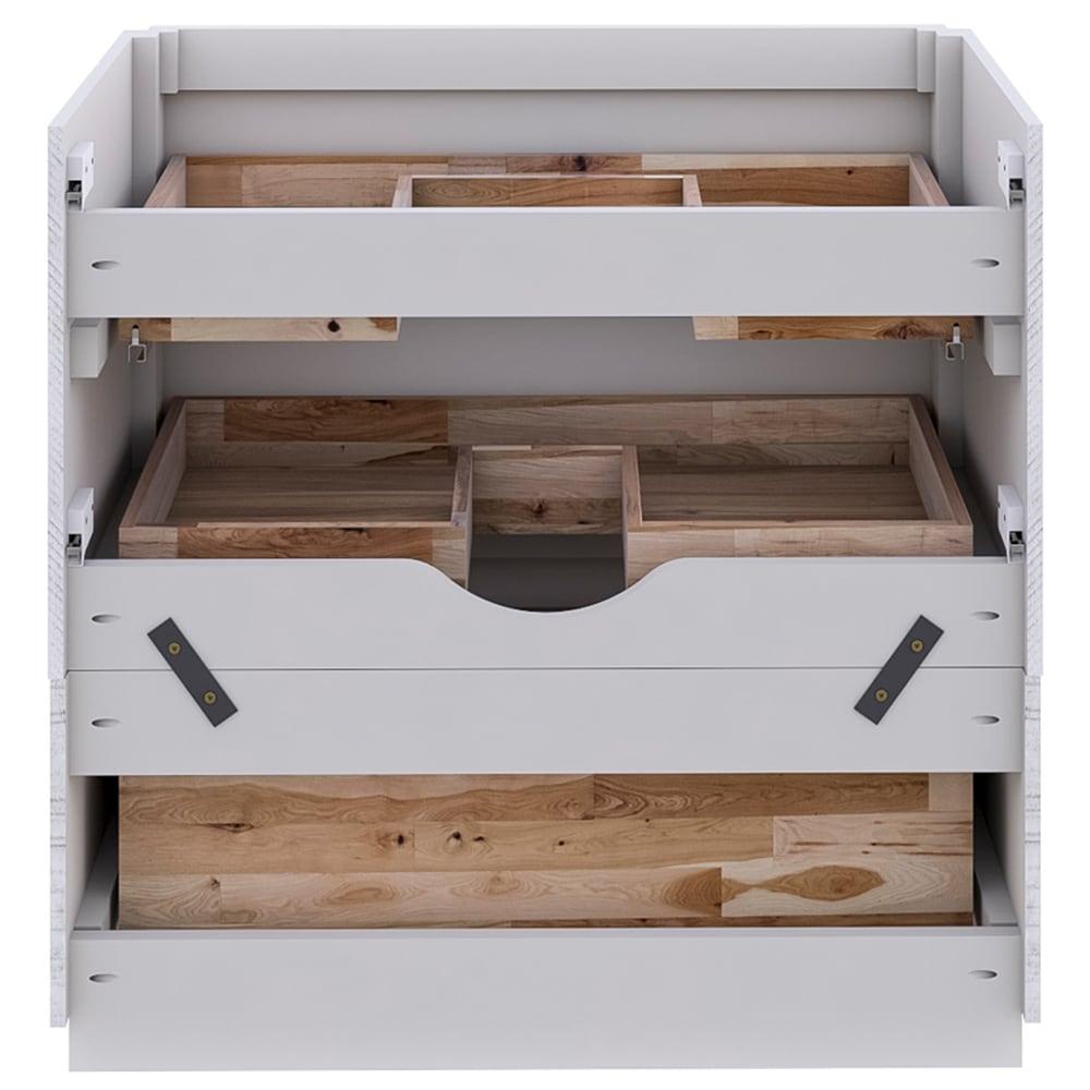 Fresca Formosa 35" Freestanding Single Sink Bathroom Vanity Base Only - Top and Sink Not Included