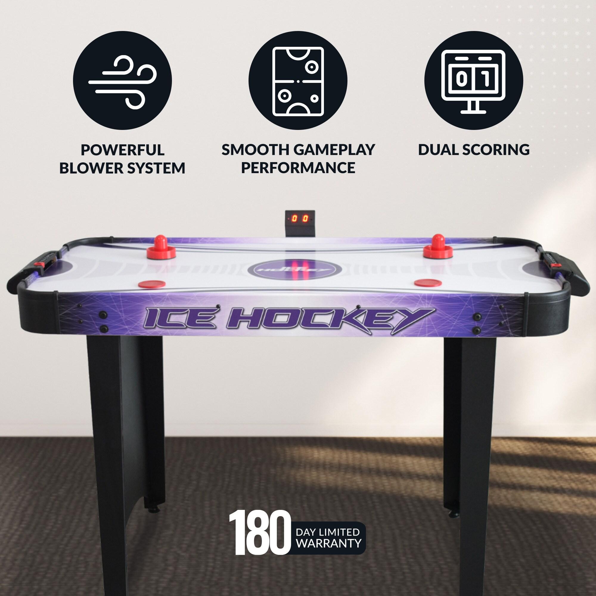 Hathaway Games Hat Trick 54" 2 -Player Air Hockey Table with Manual Scoreboard
