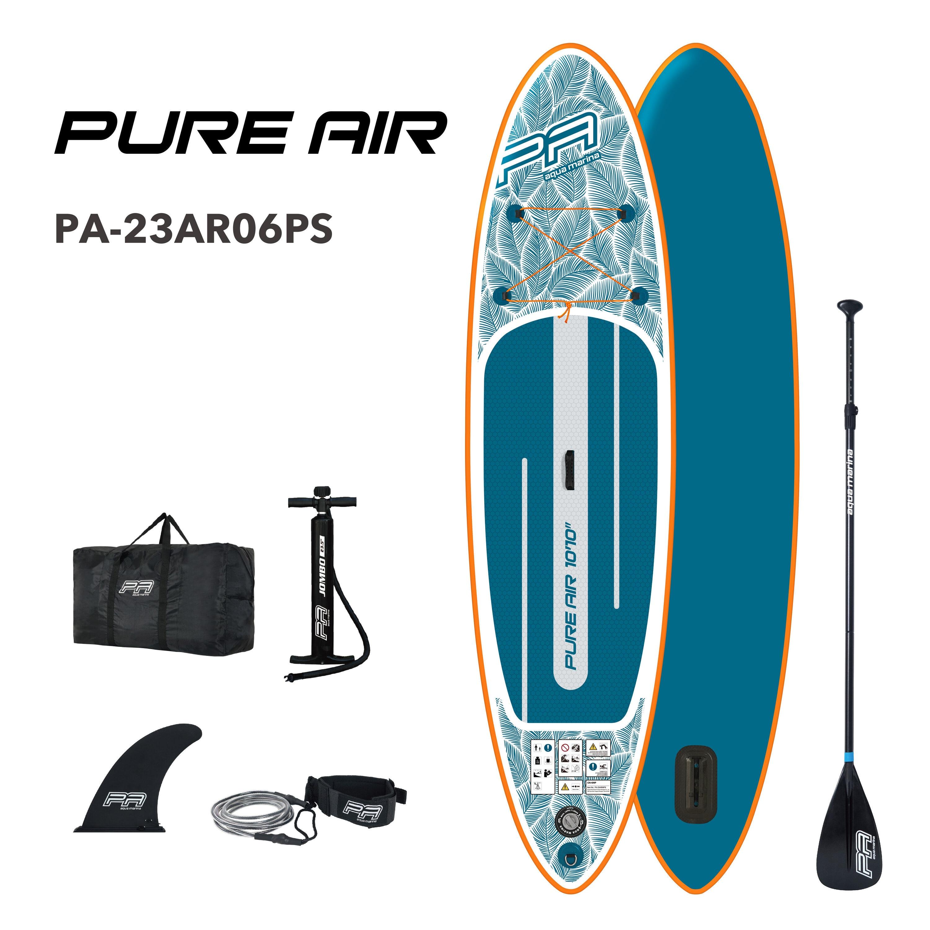 Aqua Marina 10.10'' Pure Air All Round Paddleboard - Teal Blue