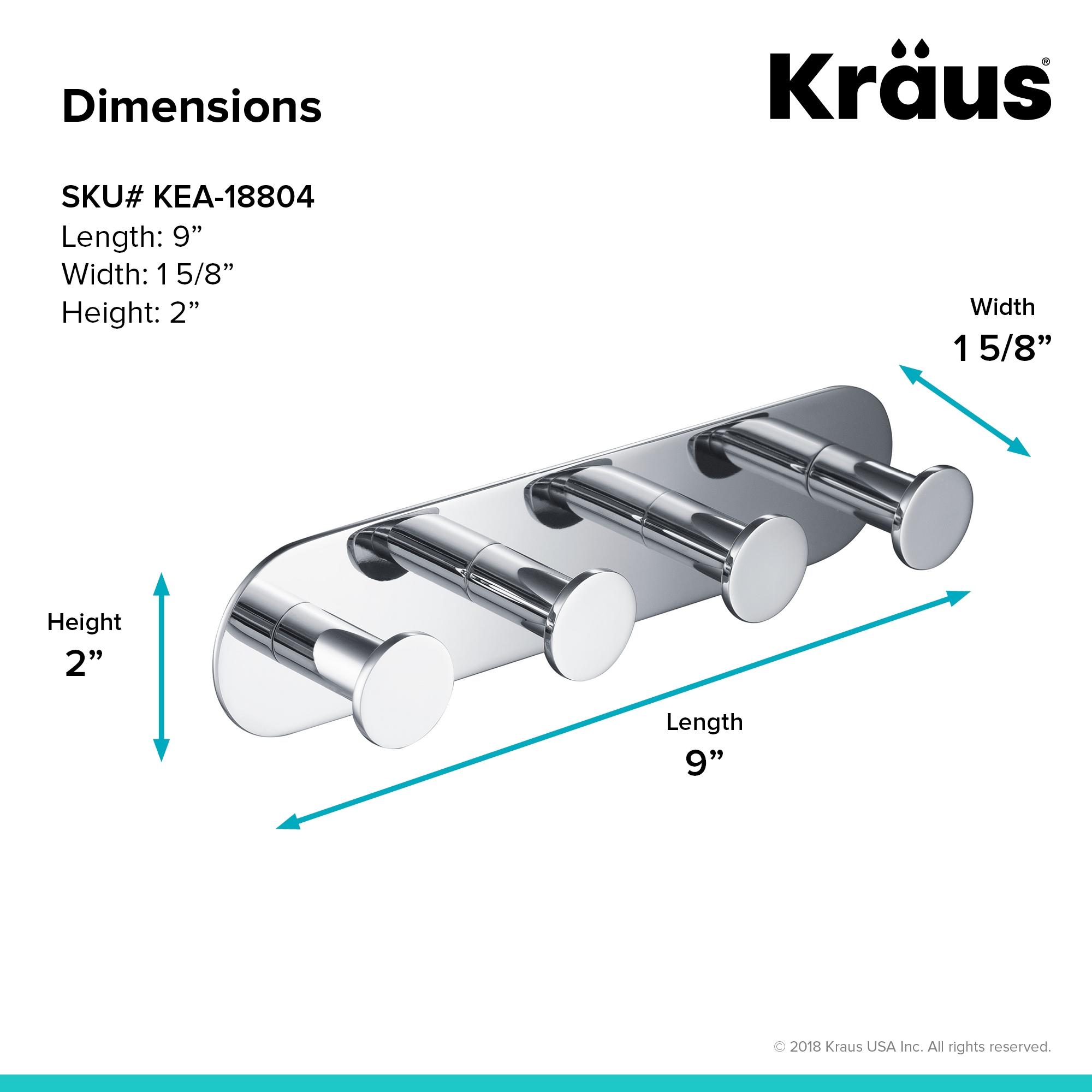 Elie Wall Mounted Robe Rack