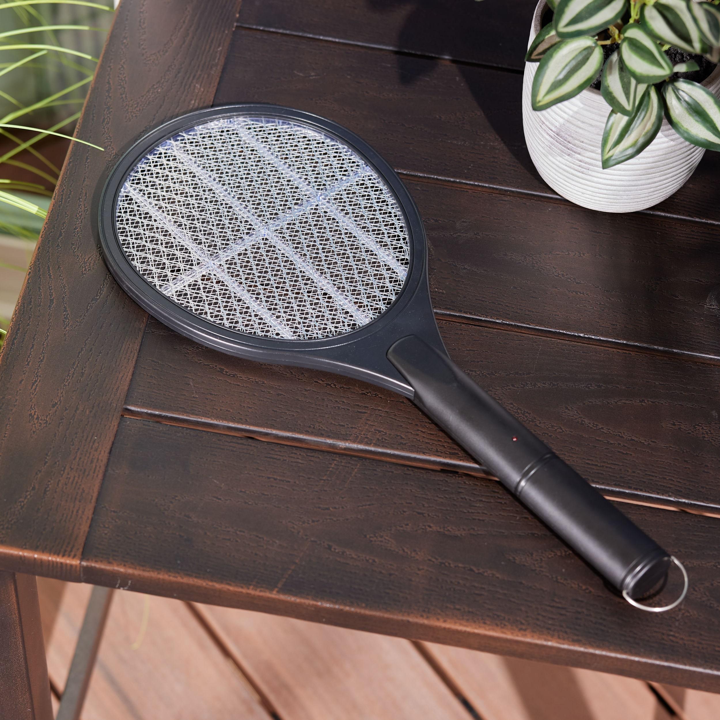Black Flag Indoor and Outdoor Insect Racket Zapper