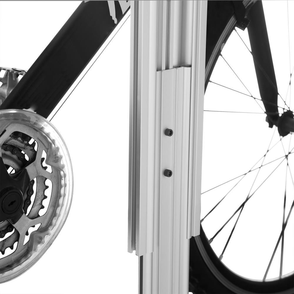 Leisure Sports Aluminum Bike Storage Rack with Tension Mount for Two Bicycles