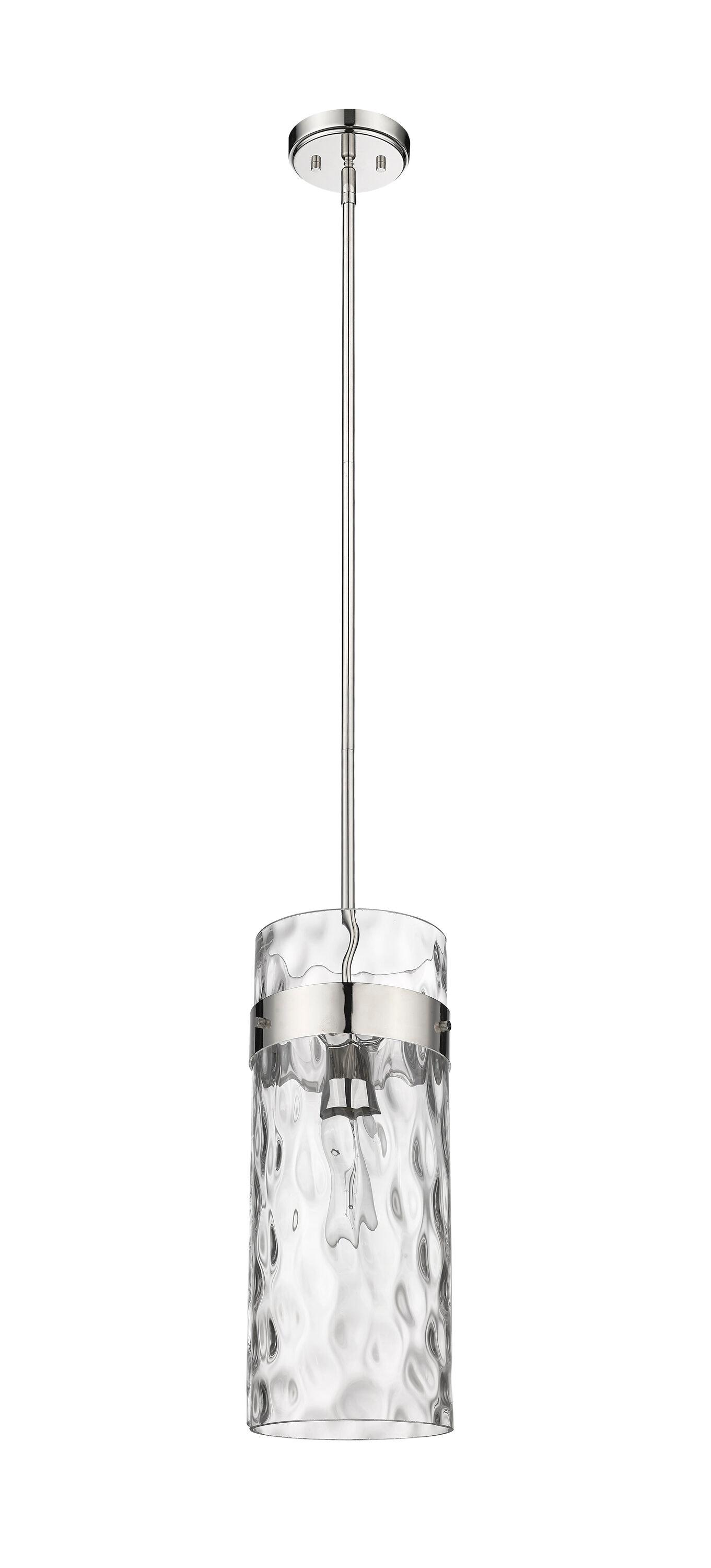 Z-Lite Fontaine 1 - Light Pendant in  Polished Nickel