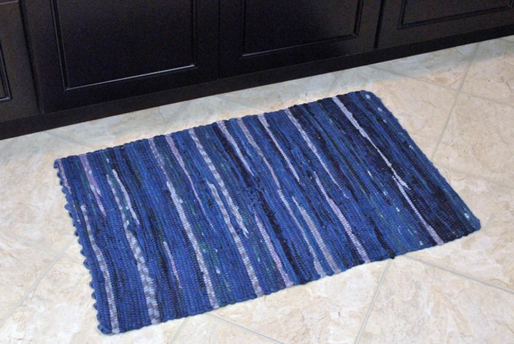 Design Imports Multicolor Chindi - Nautical Blue - 4 X 6 Ft