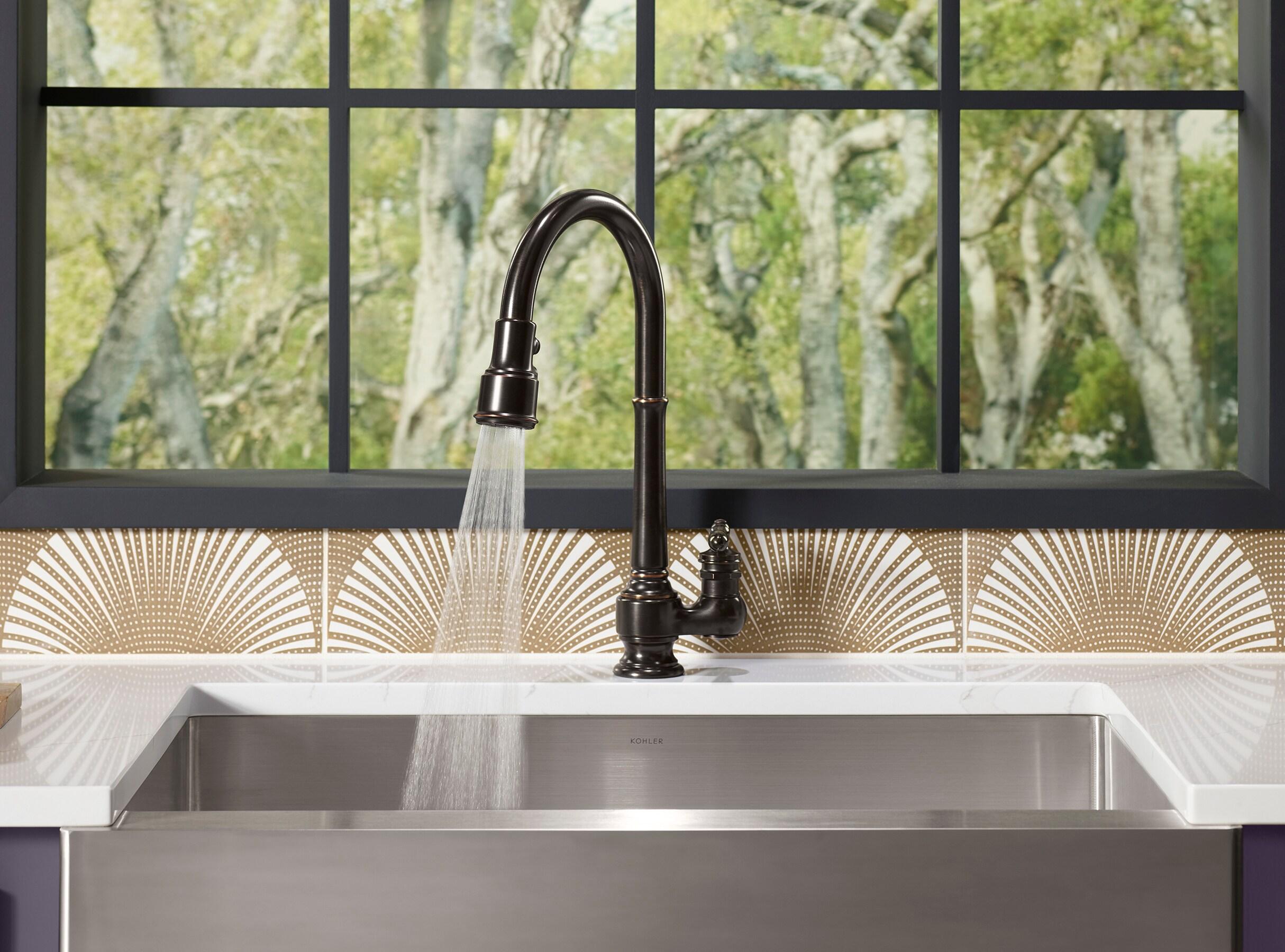 Artifacts Pull Down Bar Faucet