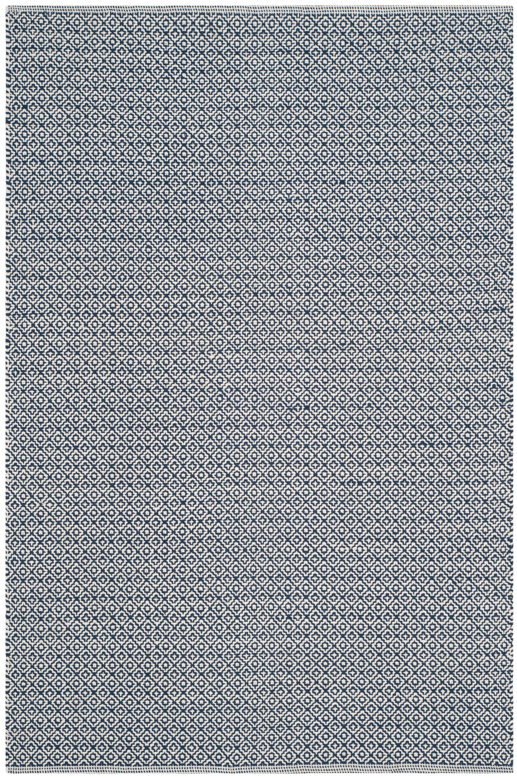 Montauk MTK717 Hand Woven Indoor Accent Rug - Ivory/Navy - 3'x5' - Safavieh.