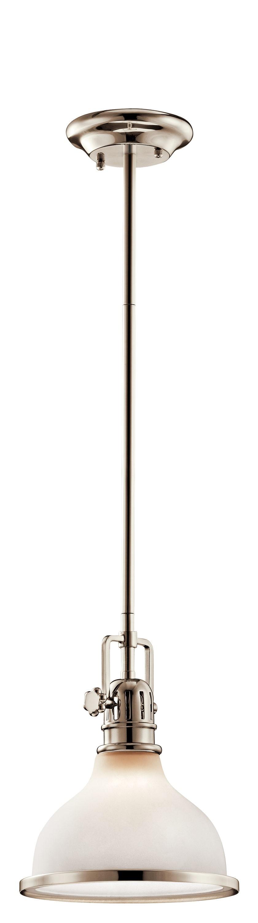 Kichler Lighting Hatteras Bay 1 - Light Pendant in  Polished Nickel