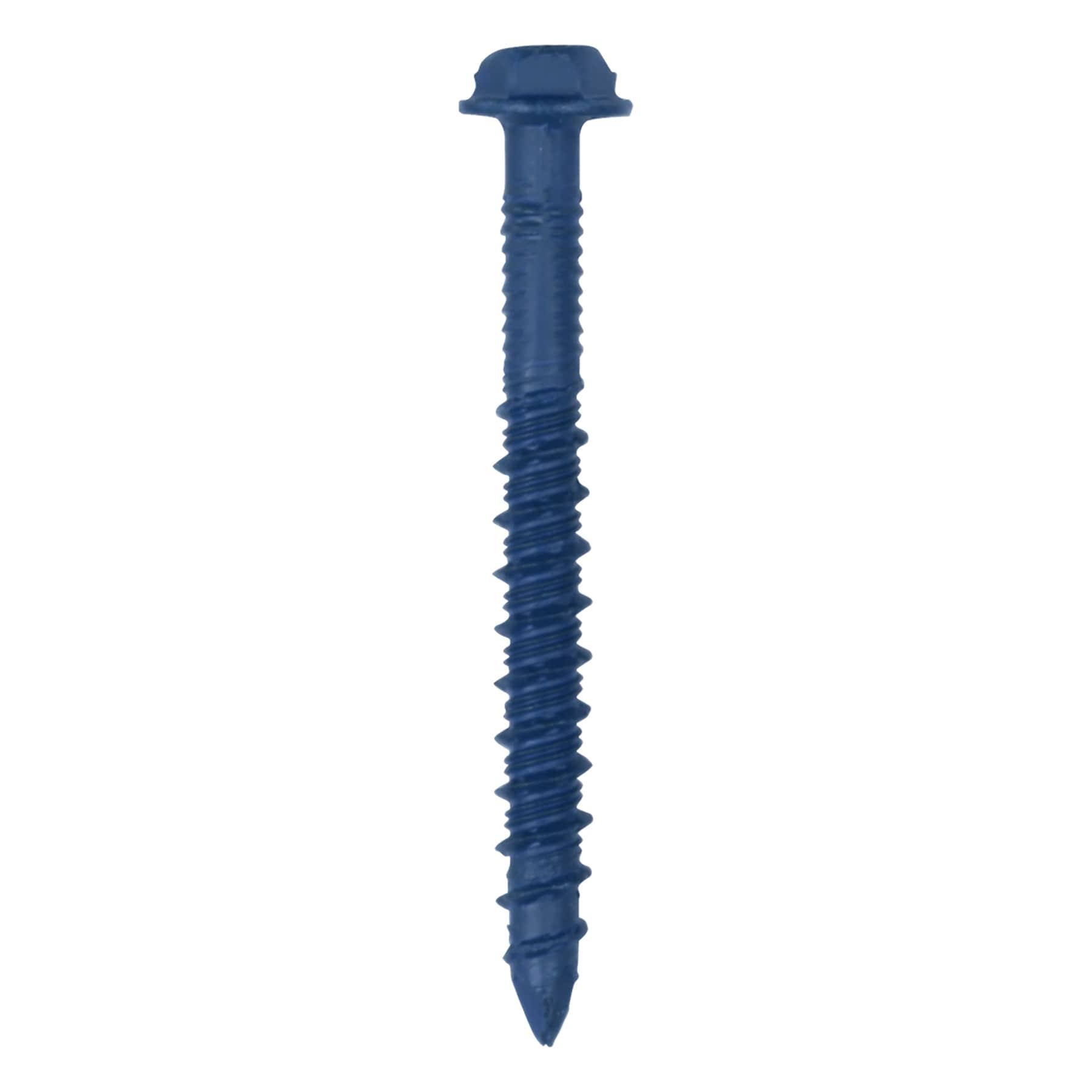 Tapcon 1/4-in x 3-1/4-in Concrete Screws Anchors 150 -Pack