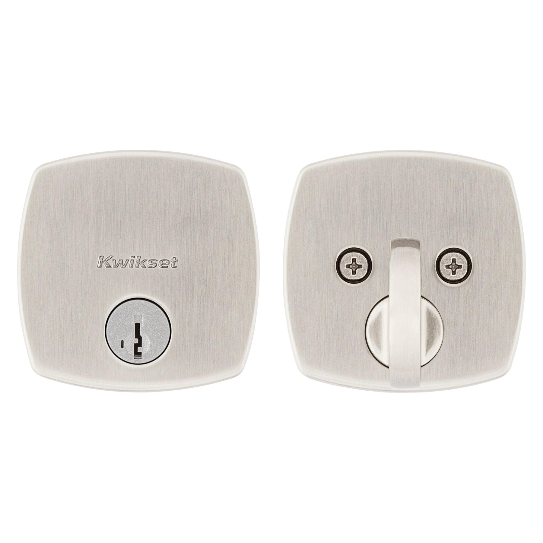 Midtown Interior Knob With Deadbolt Reversible Entry Set