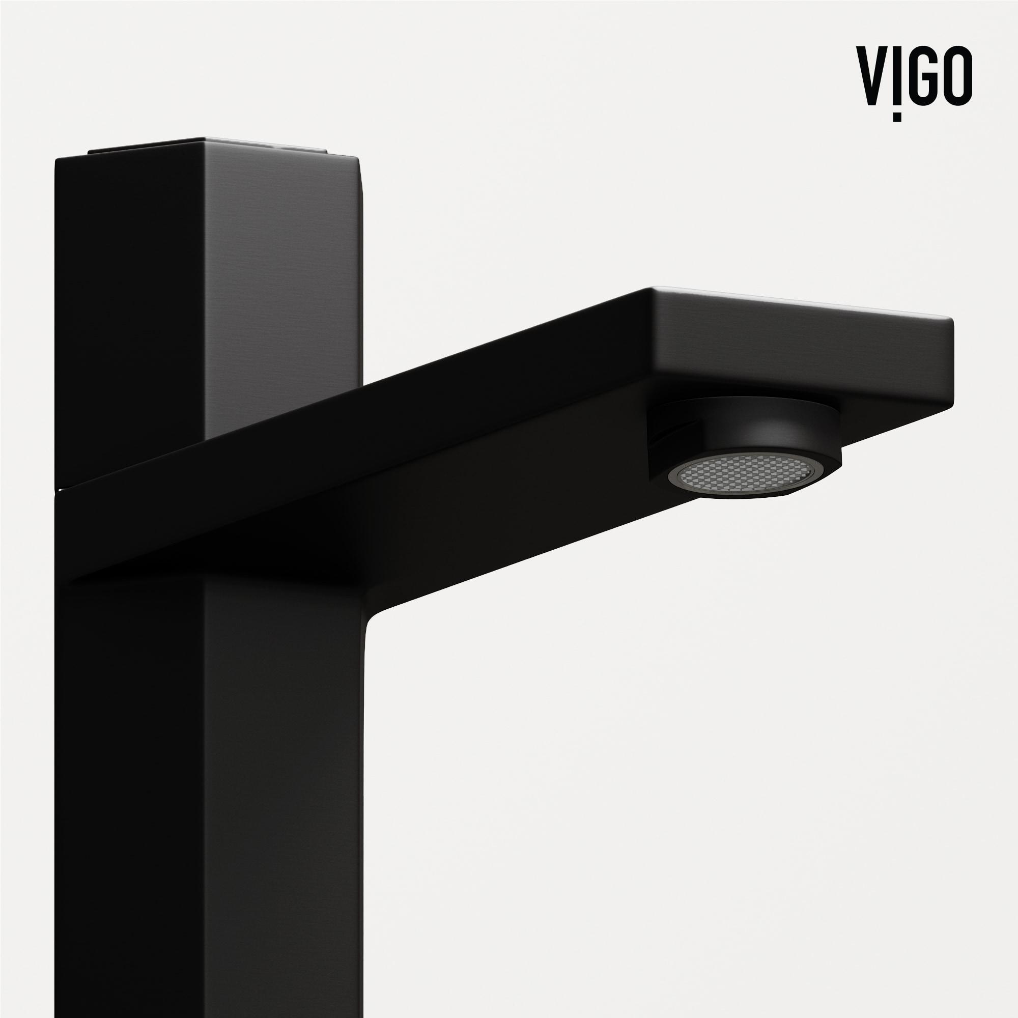 Nova 10" H Single Handle Vessel Sink Bathroom Faucet