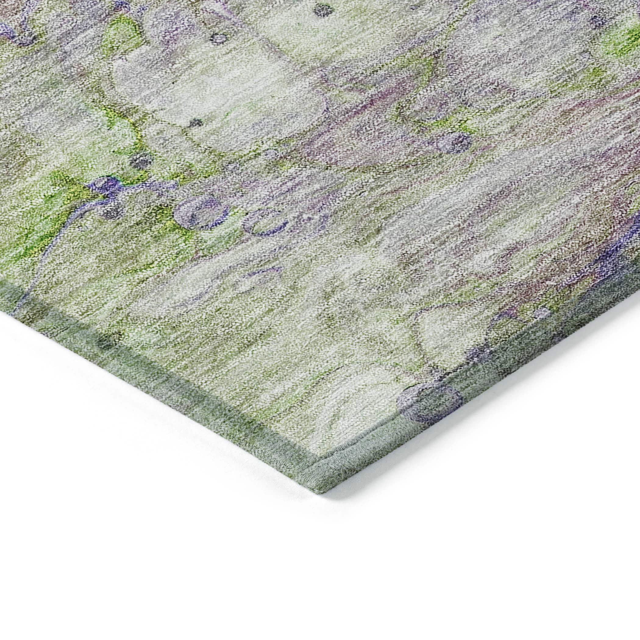 Addison Rugs Machine Washable Indoor/ Outdoor Chantille Modern Abstract Rug Purple - 3' x 5'