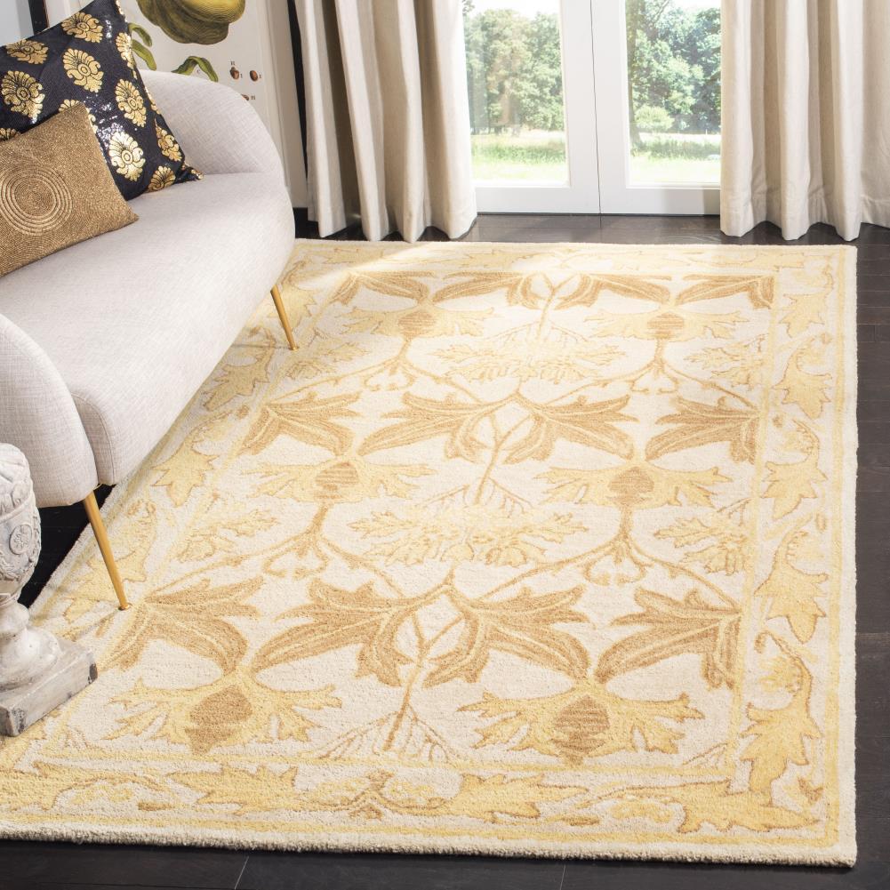 Anatolia AN541 Hand Tufted Indoor Area Rug - Beige/Gold - 5'x8' - Safavieh
