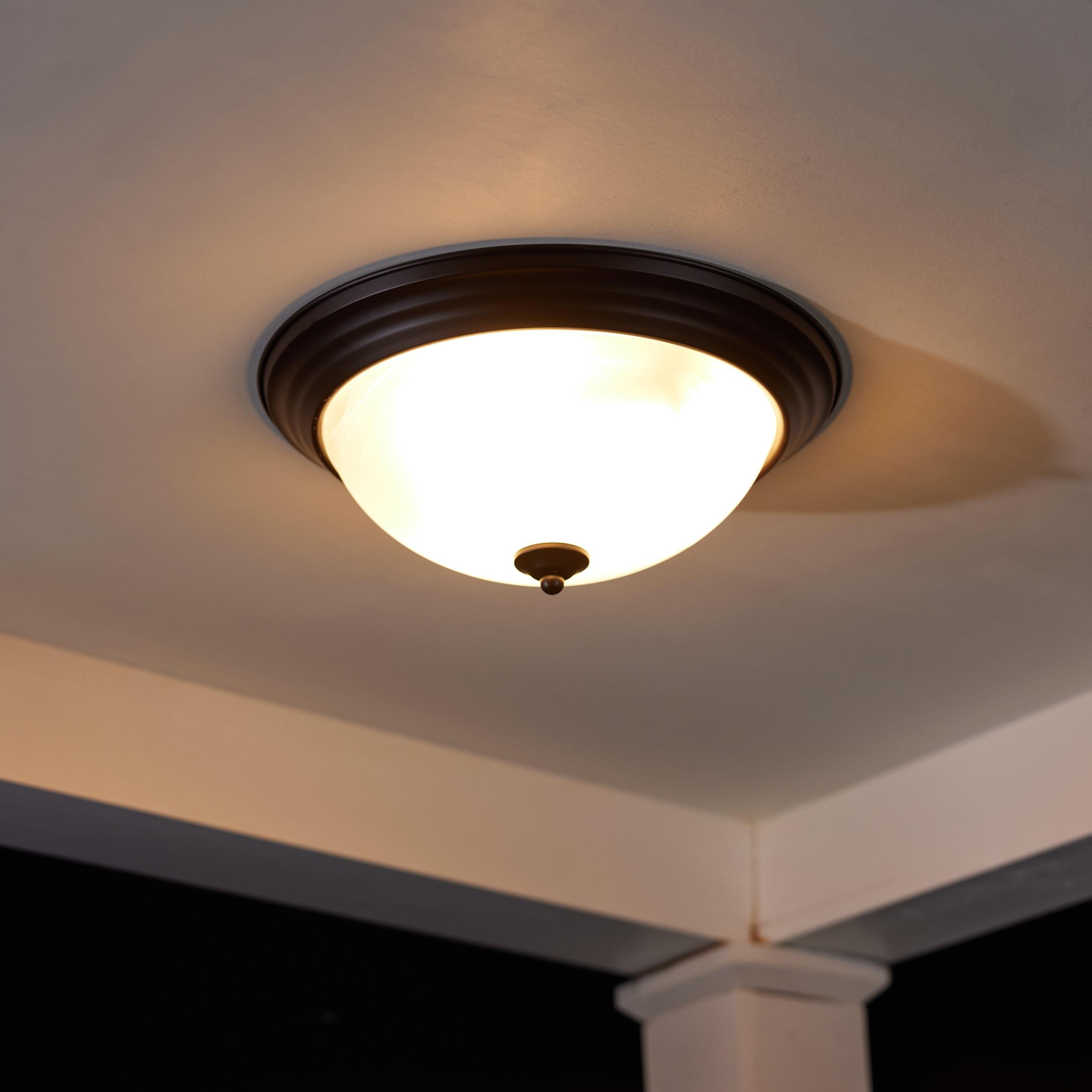 Maxim Lighting Essentials - 583x 3 - Light Flush Mount in  Oil Rubbed Bronze