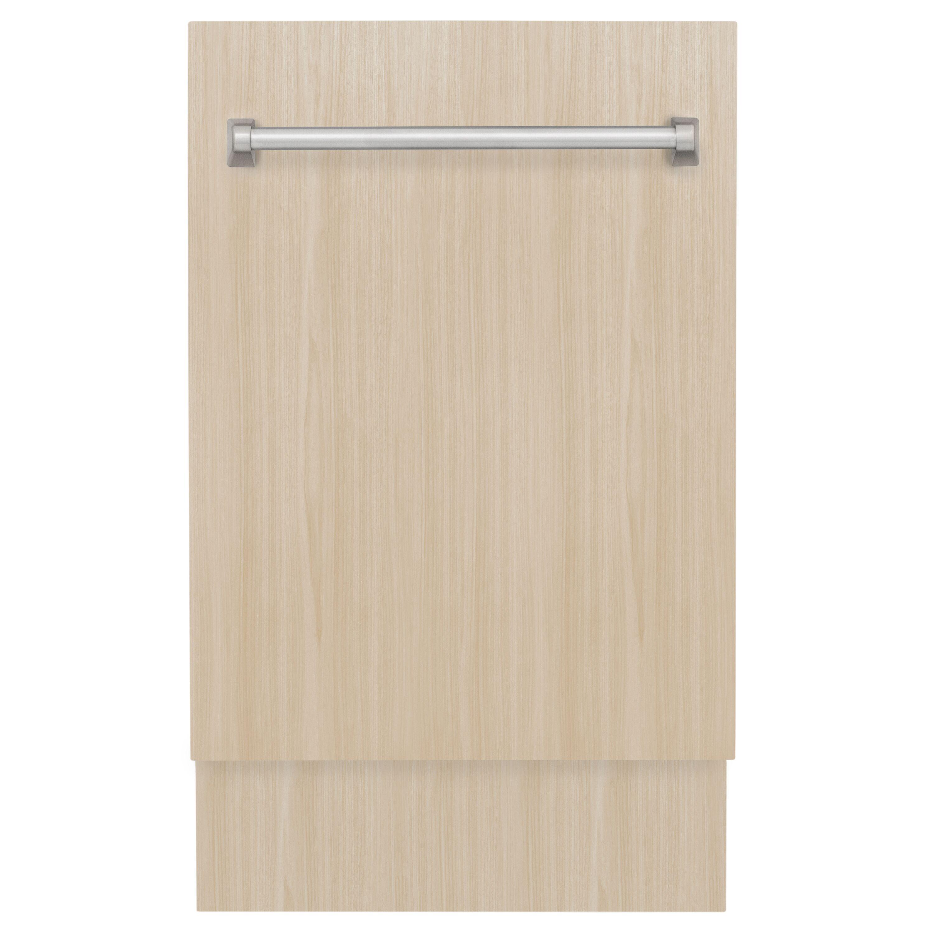 ZLINE DWV-18 ZLINE 18 in. Tallac Series Dishwasher in Custom Panel Ready W/ Stainless Steel Tub, 51dBa
