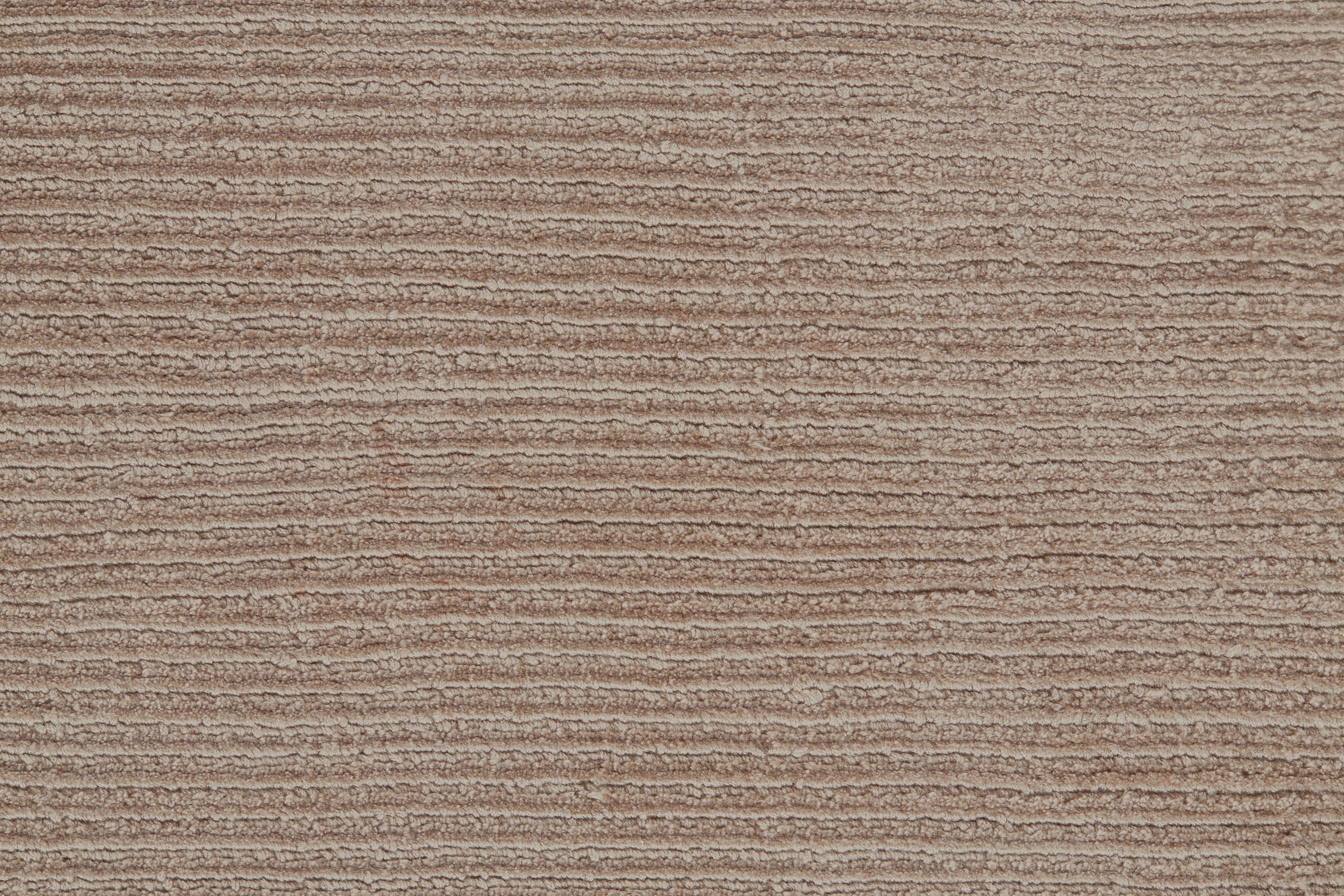Room Envy Knox 4 x 6 (ft) Loomed Polypropylene Mushroom Rectangular Indoor Solid Area rug