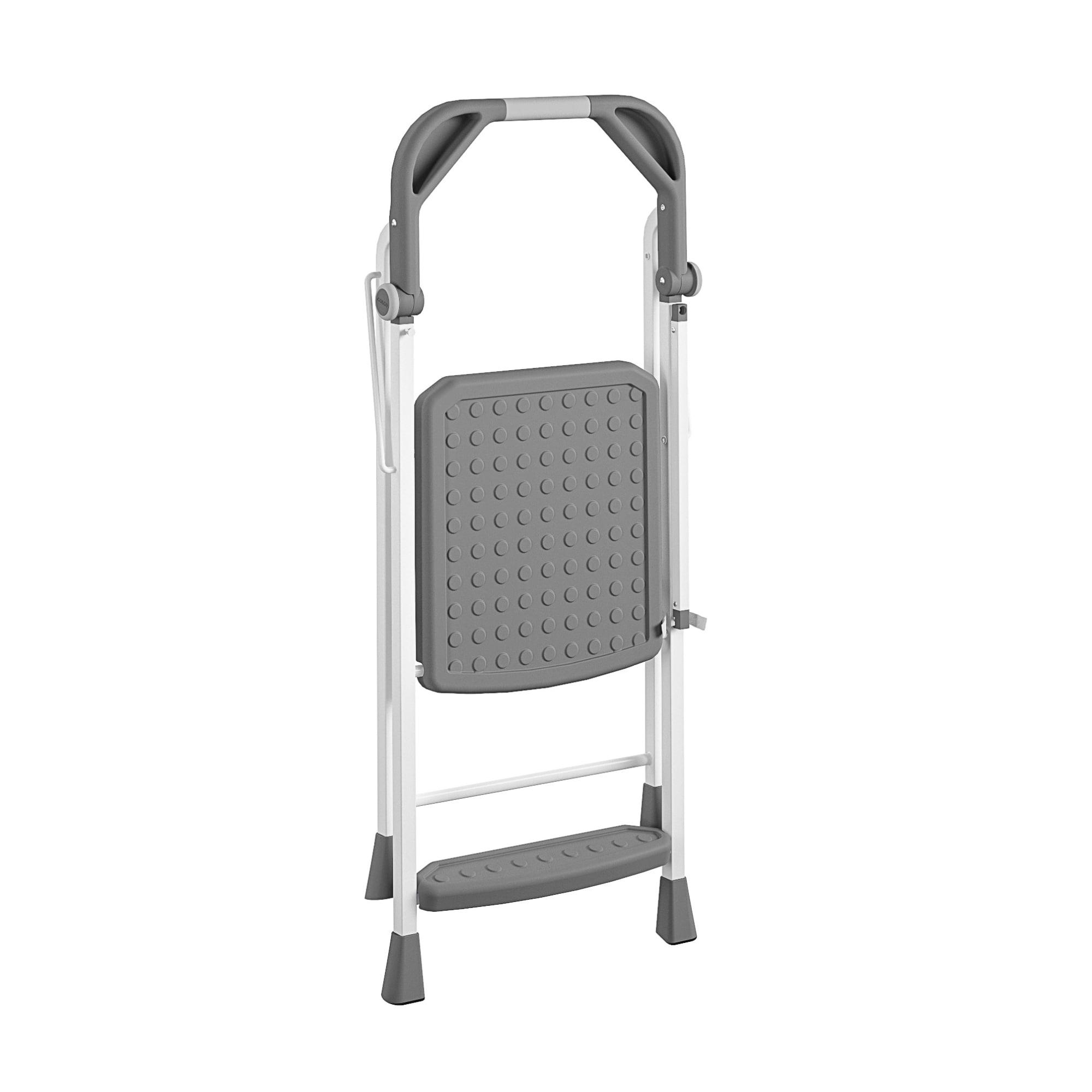 COSCO 2-Step Kitchen Stepper Adult Folding Step Stool, Kids Folding