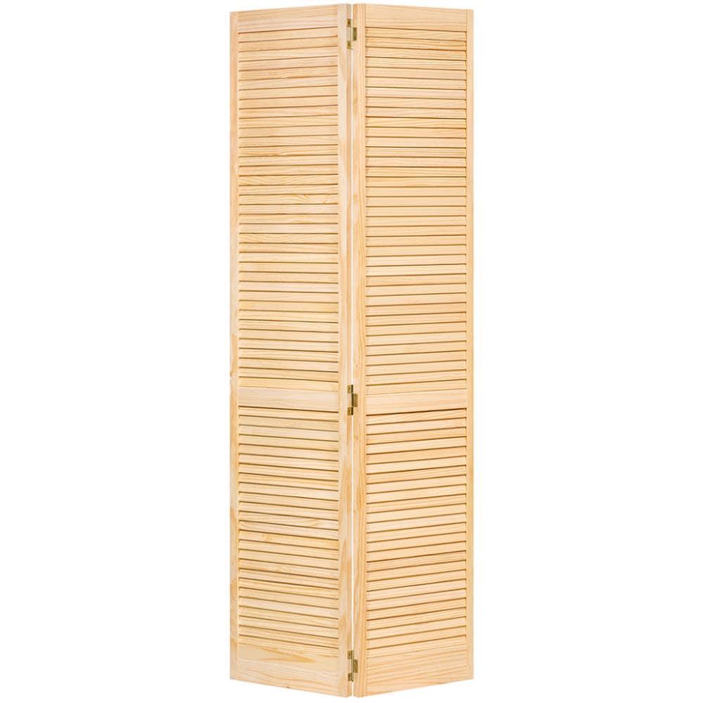 Kimberly Bay Louvered Wood Bi-Fold Door