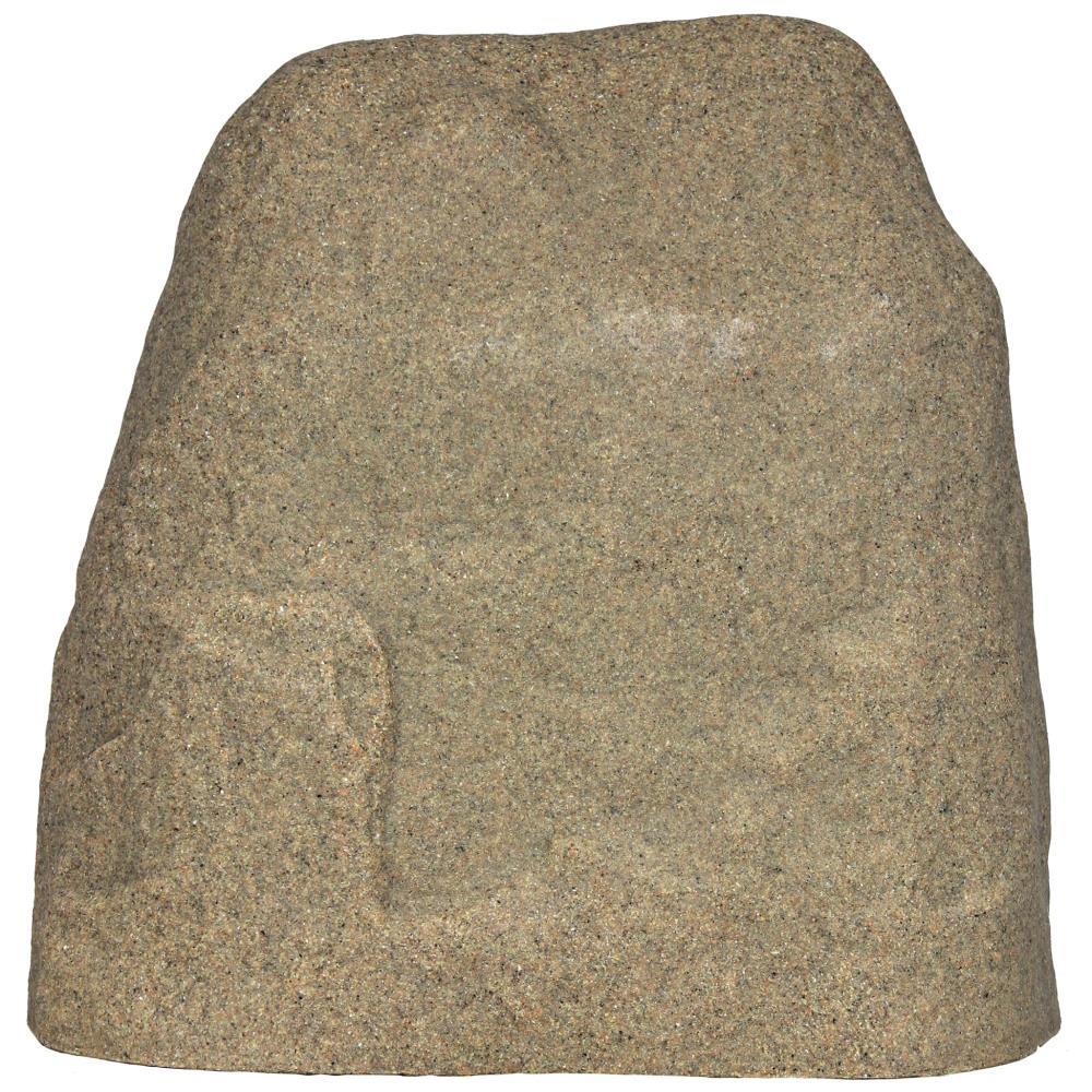 14" Resin Small River Rock Statuary - Sand - Emsco
