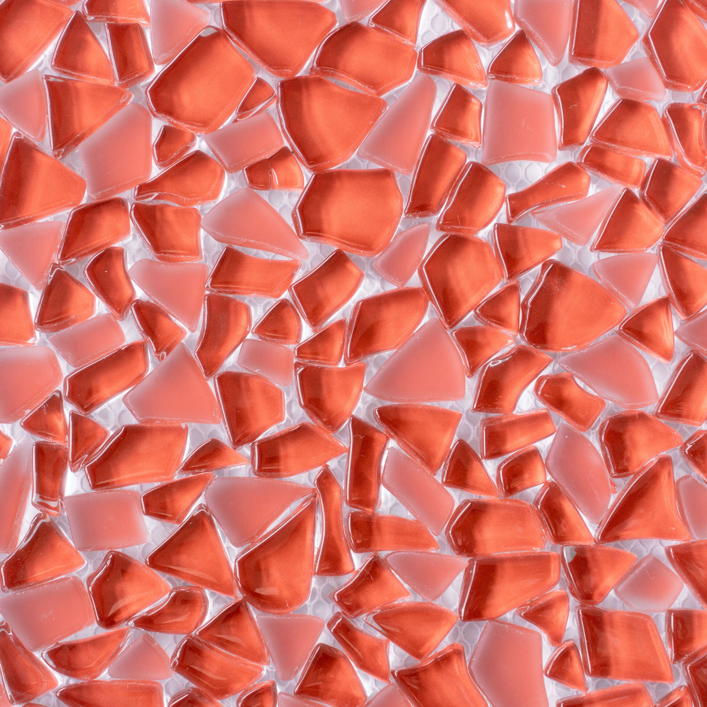 Glass Pebbles Mosaic Wall & Floor Tile