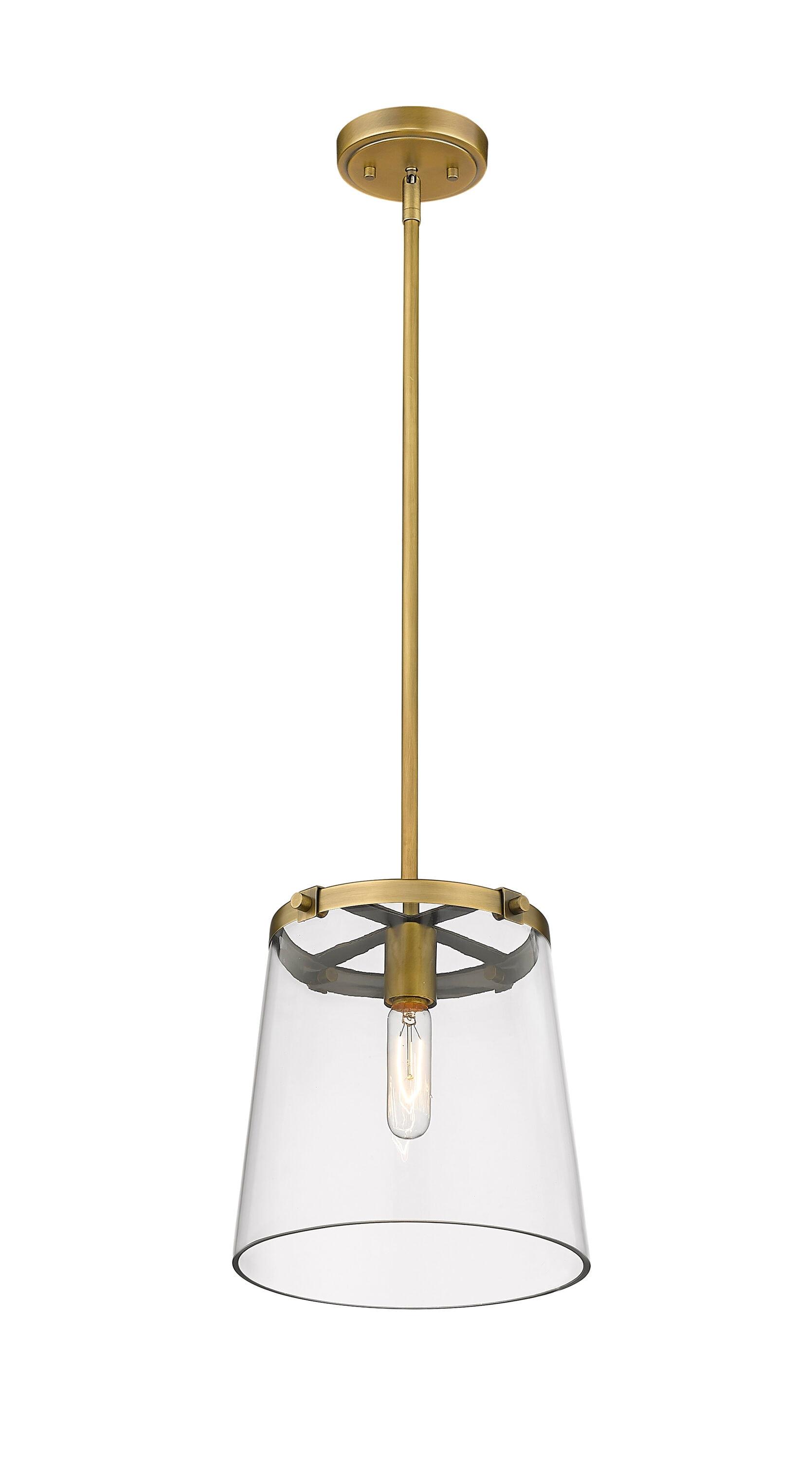 Z-Lite Callista 1 - Light Pendant in  Rubbed Brass