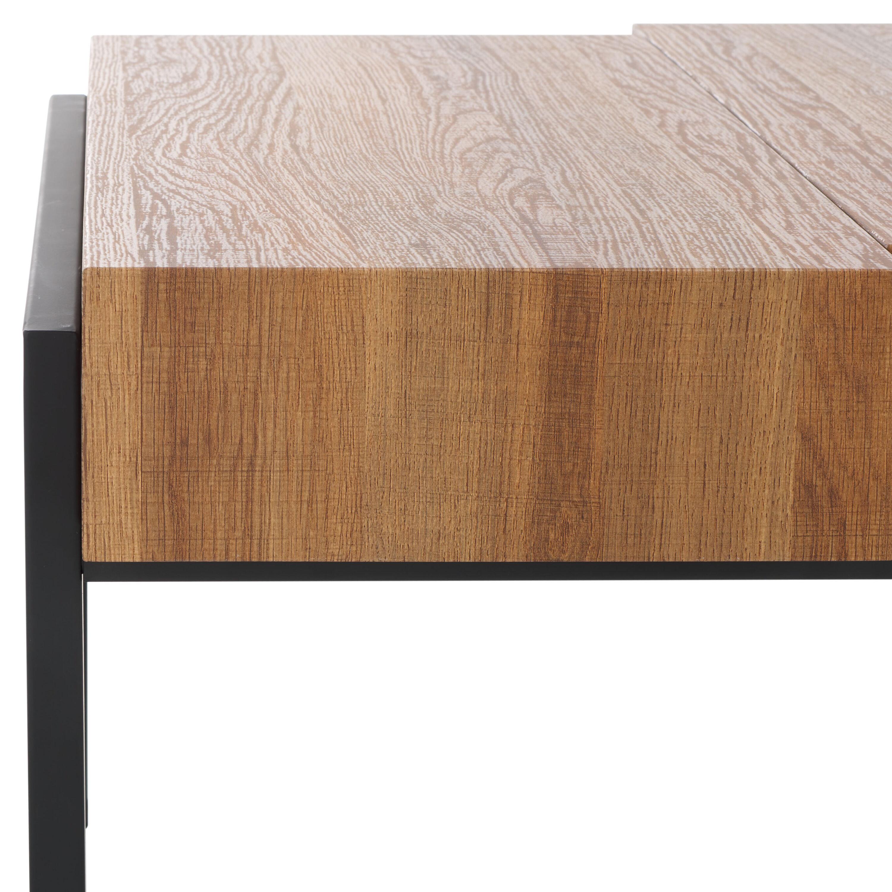 Alexander Coffee Table - Brown/Black - Safavieh