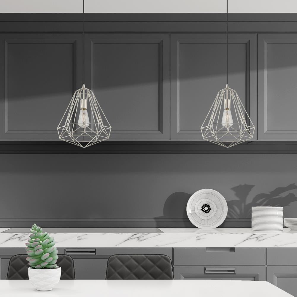 Livex Lighting Knox 1 - Light Pendant in  Brushed Nickel