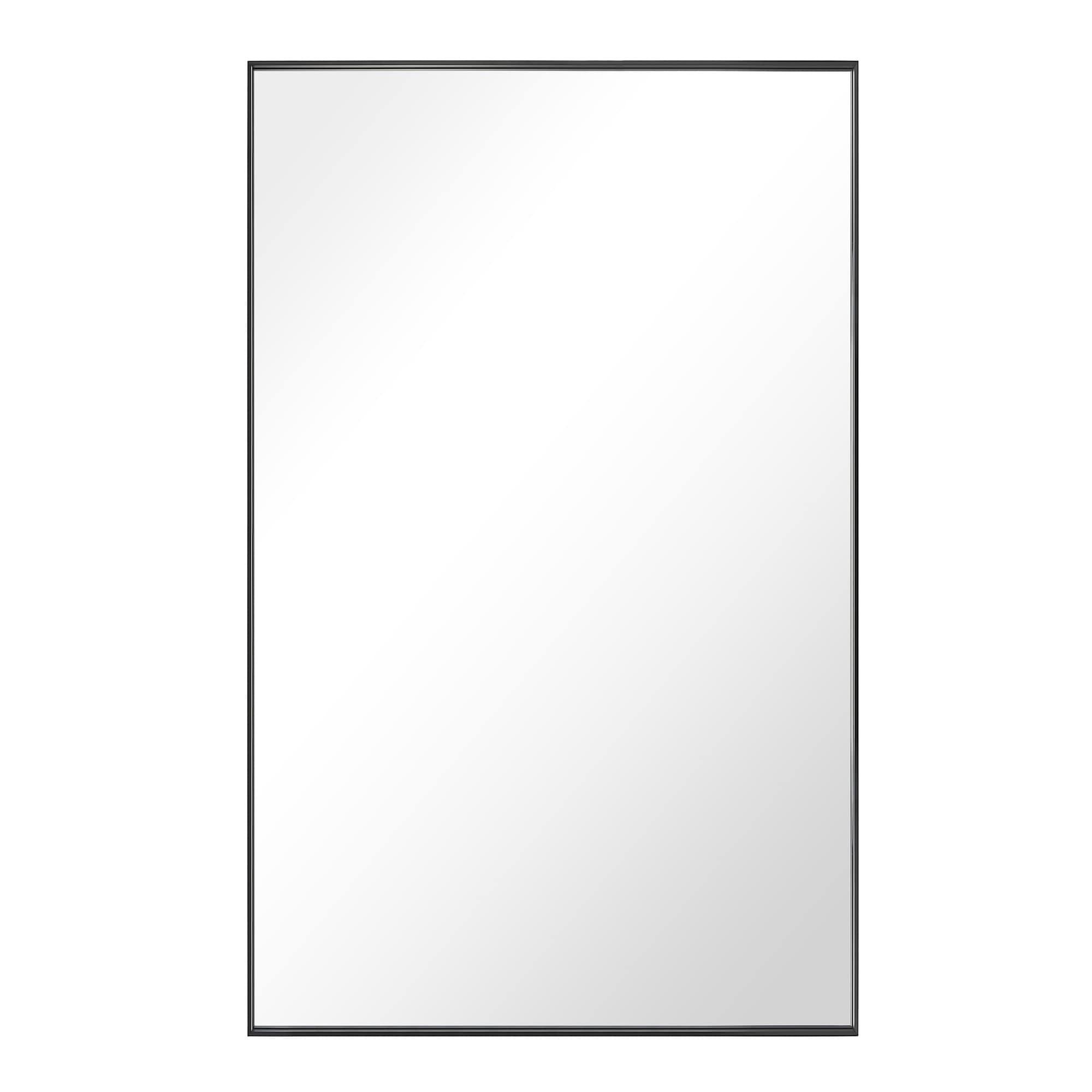 Ledel Modern & Contemporary Rectangle Bathroom Vanity Mirror Metal Framed Wall Mirror