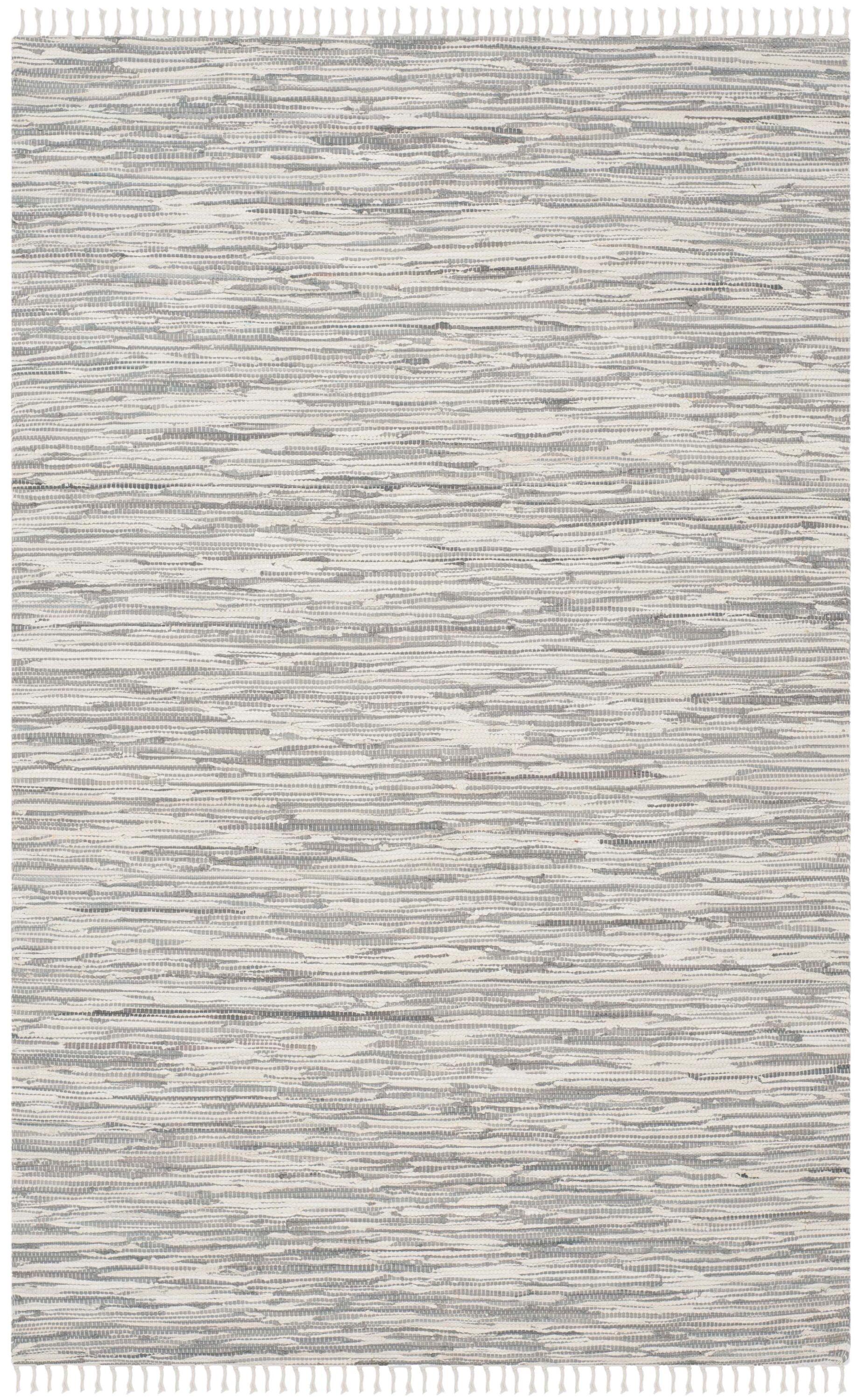 Montauk MTK753 Hand Woven Area Rug - Silver - 5'x7' - Safavieh.