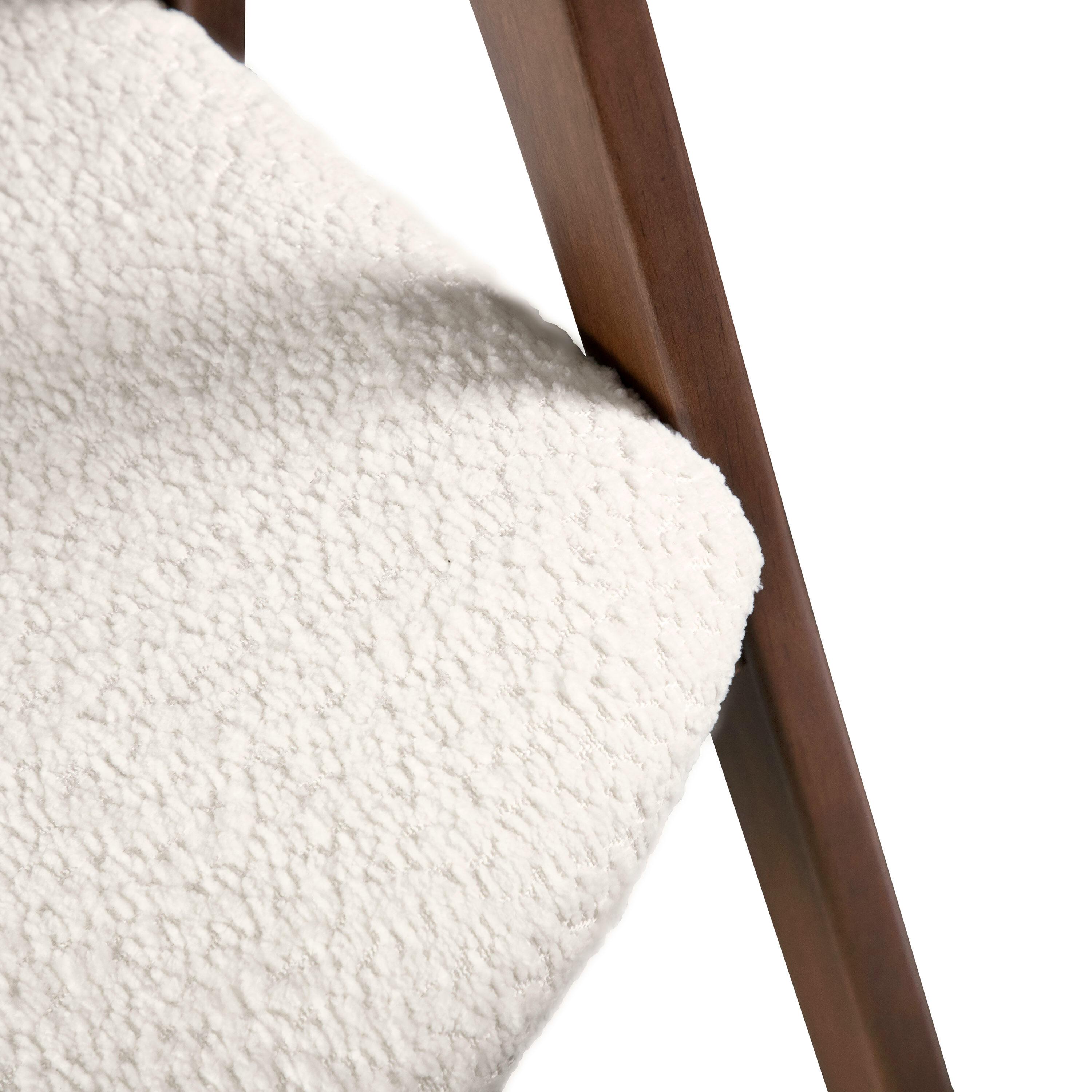 HOMES: Inside + Out 5pc Pearlcrest Mid-Century Modern Dining Table Walnut