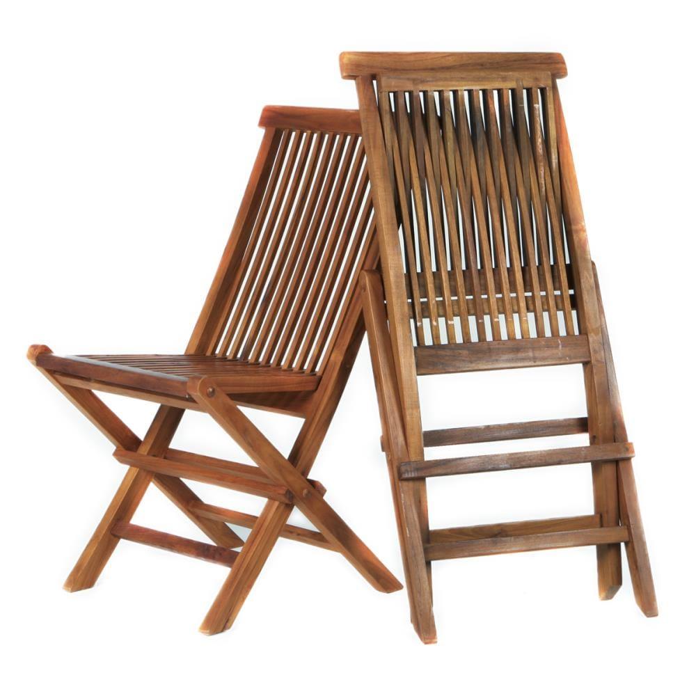 All Things Cedar Folding Chair Set (Set of 2)