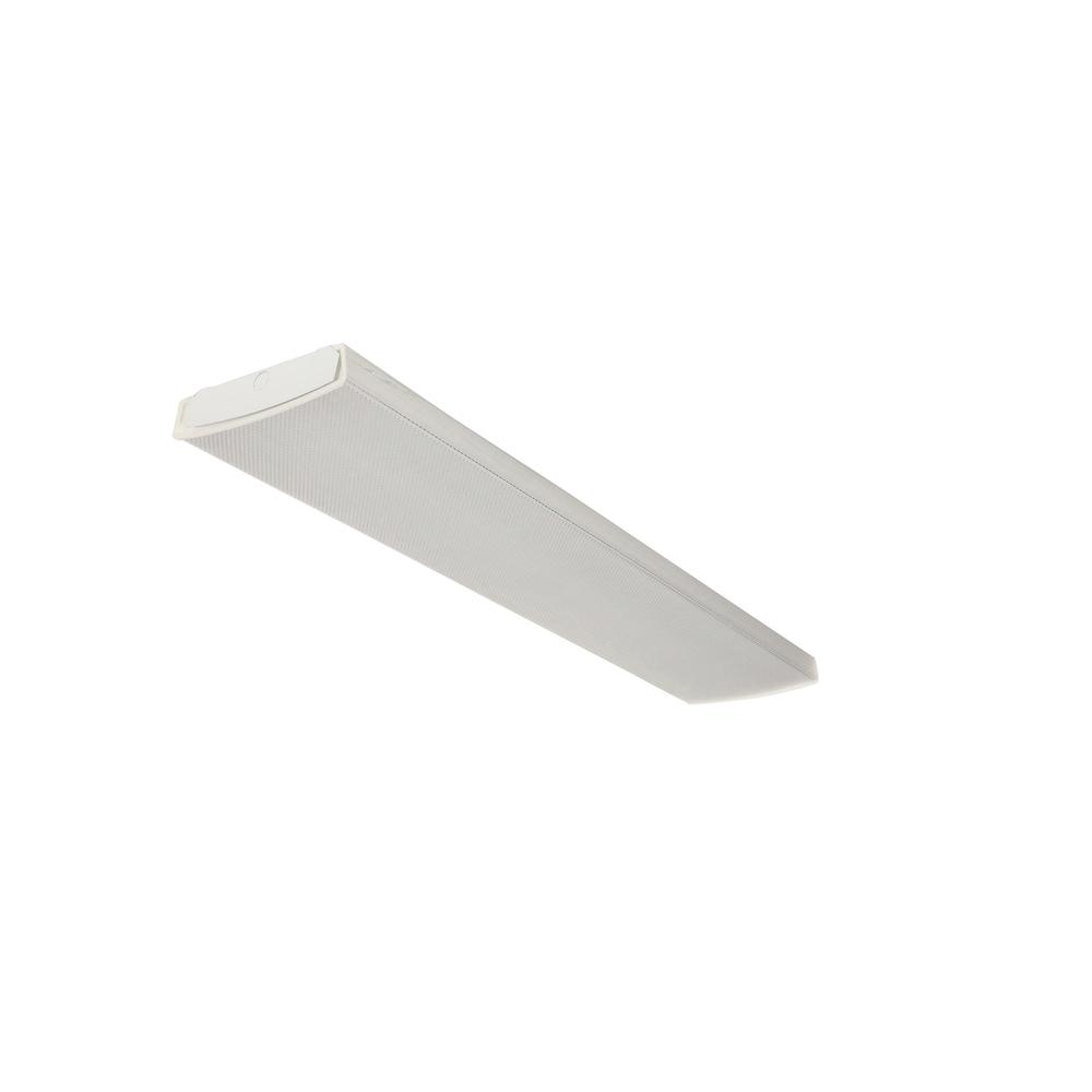 Bright White 4-Ft Energy Star LED Wraparound Light Fixture