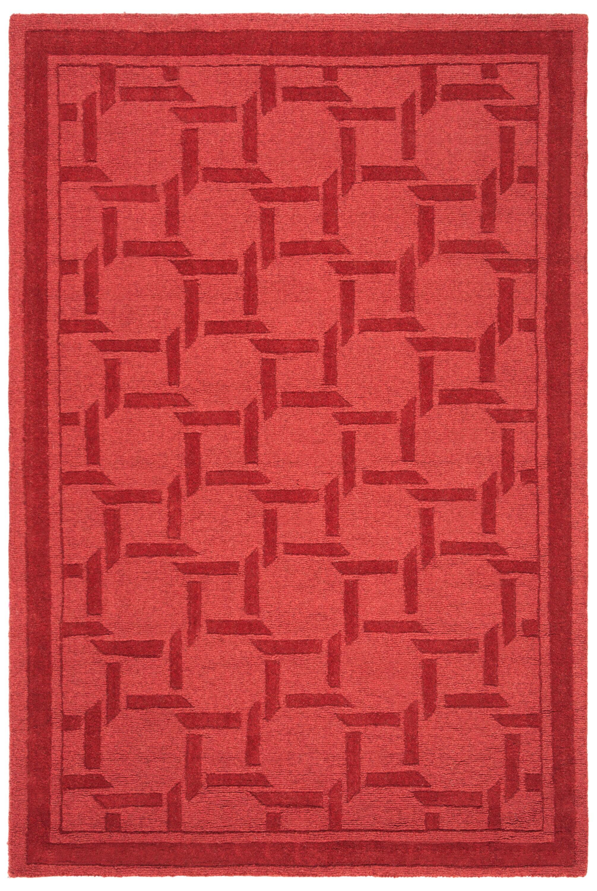 Resort Martha Stewart Hand Tufted Wool Geometric Rug