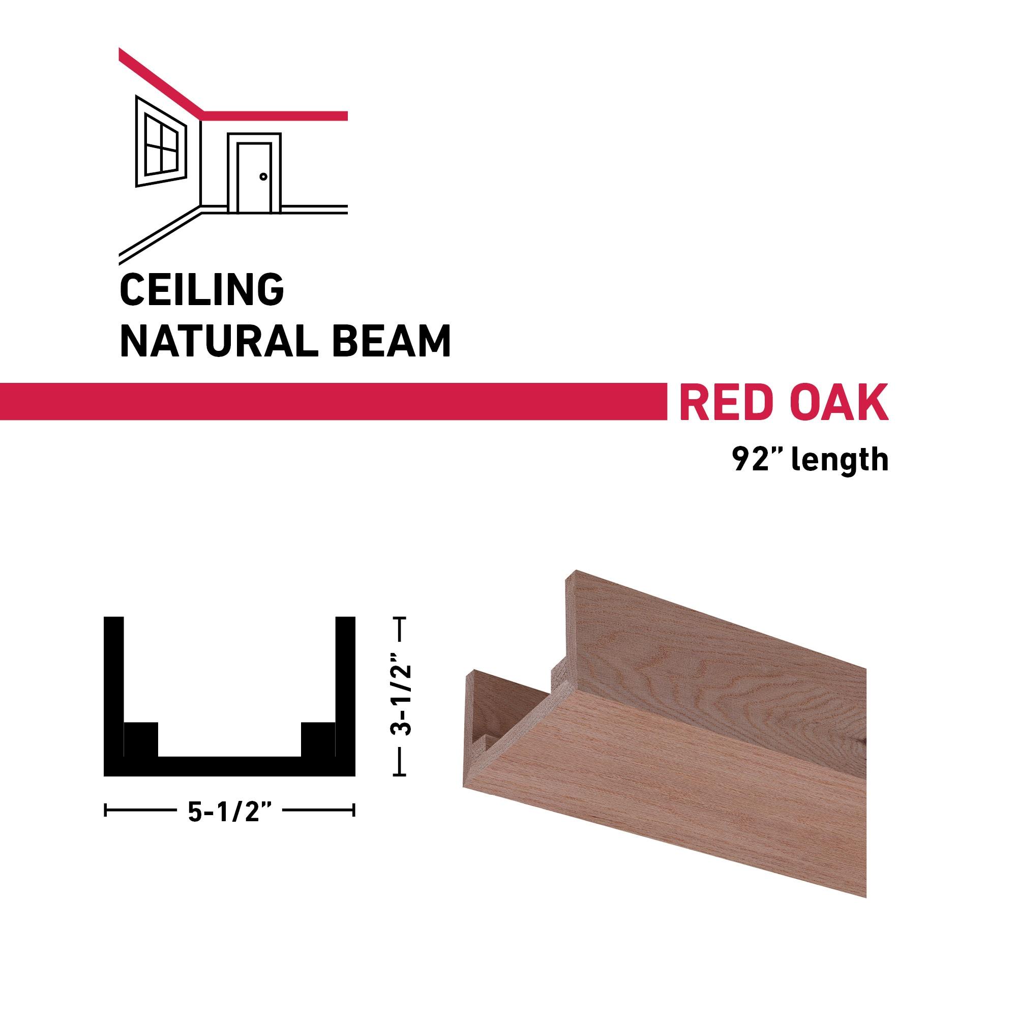 Ornamental Mouldings Natural Box Beam Oak