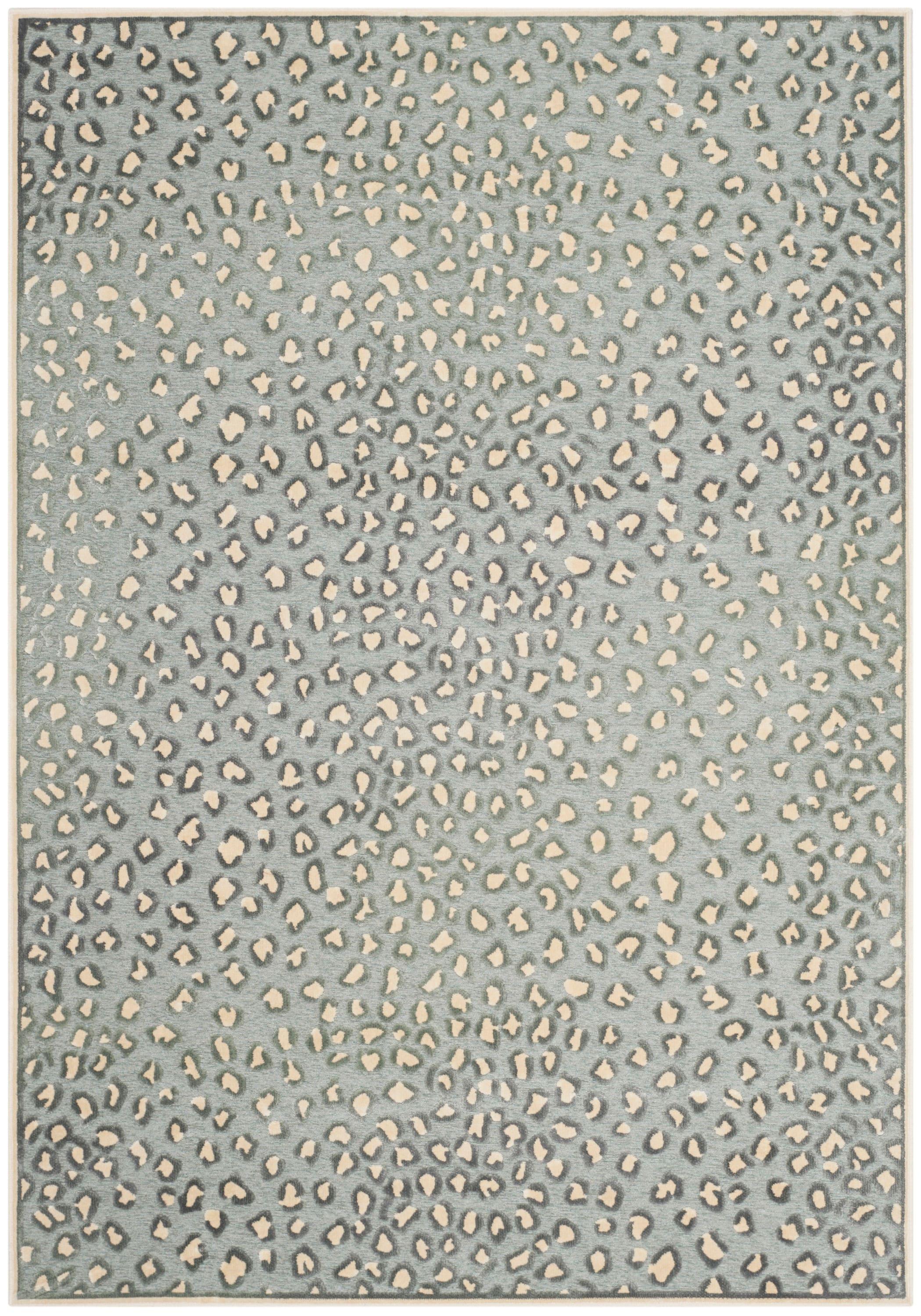 Paradise PAR84 Power Loomed Indoor Area Rug - Cream/Spruce - 5'3"x7'6" - Safavieh.