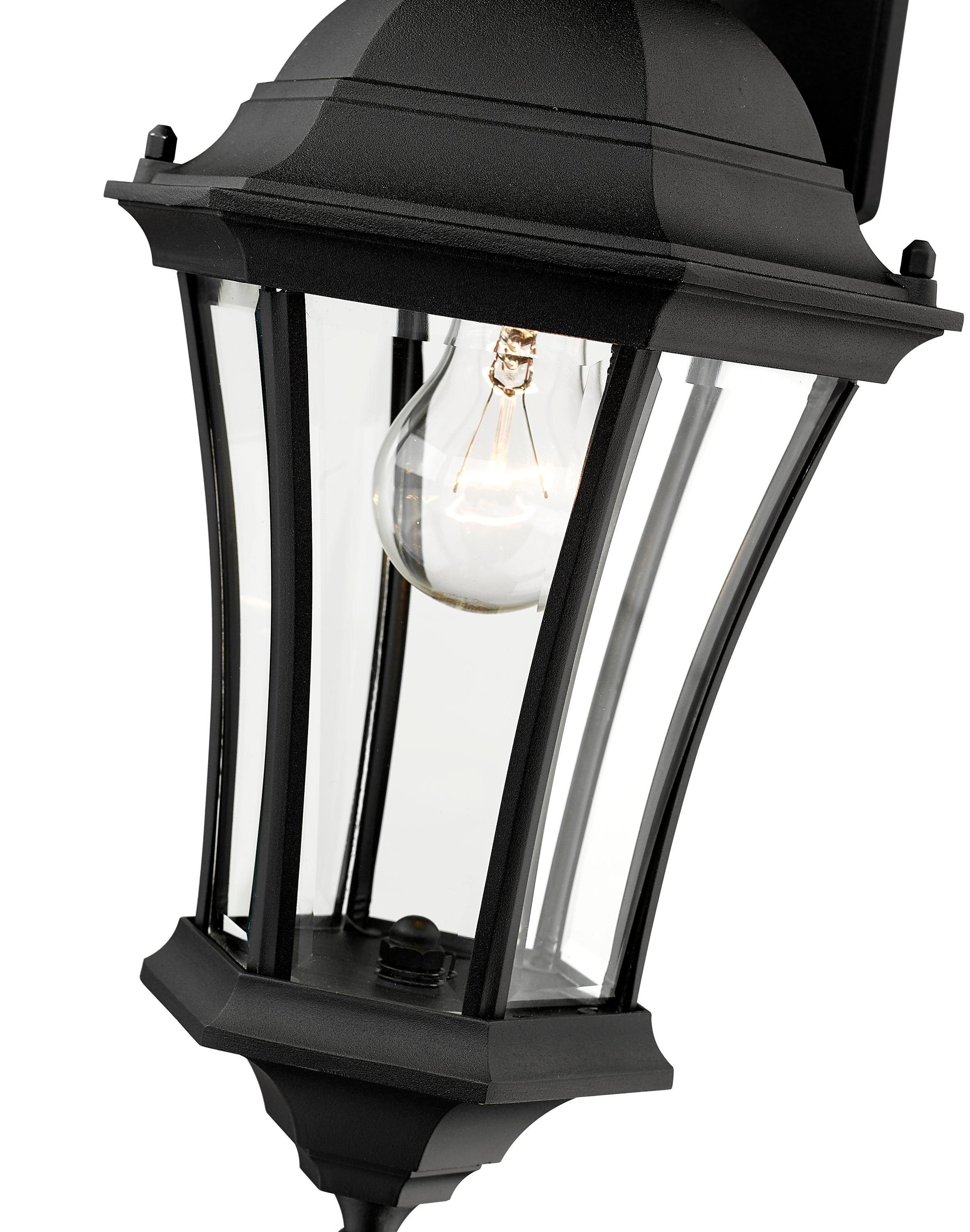 Z-Lite Wakefield Outdoor 1-Light Wall Sconce, Black