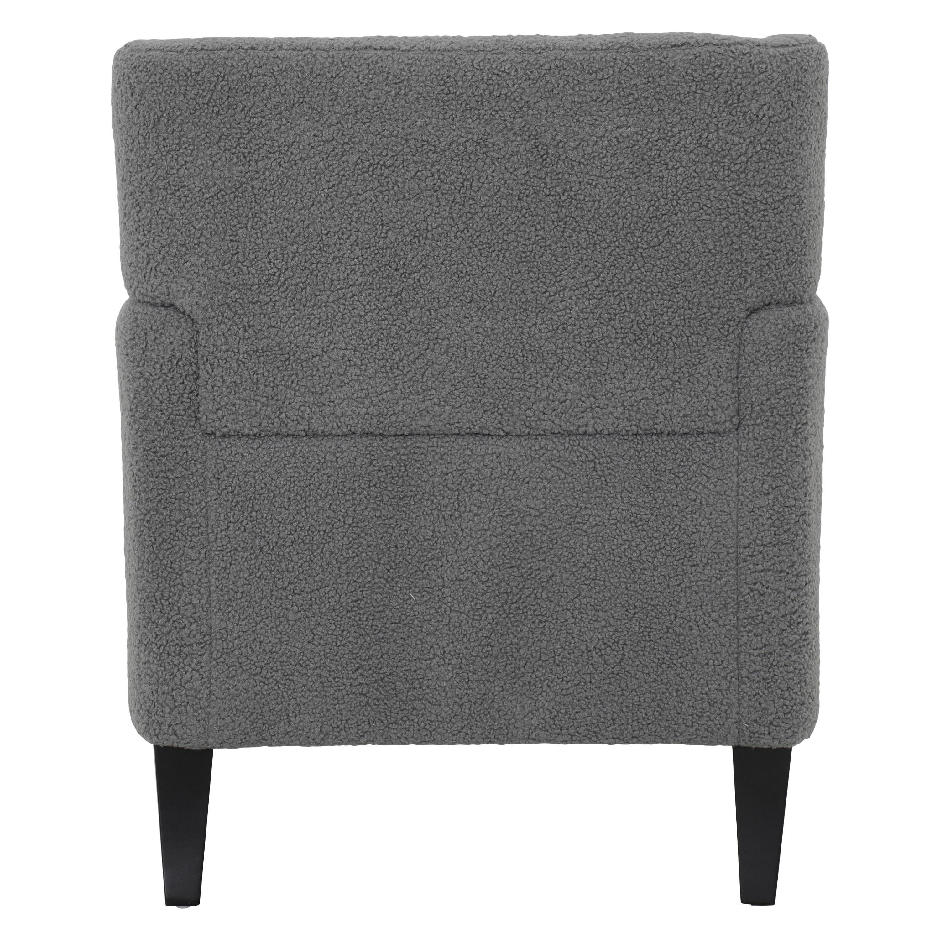 Christopher Knight Home Mantua Fabric Tufted Accent Chairs,Dark Gray