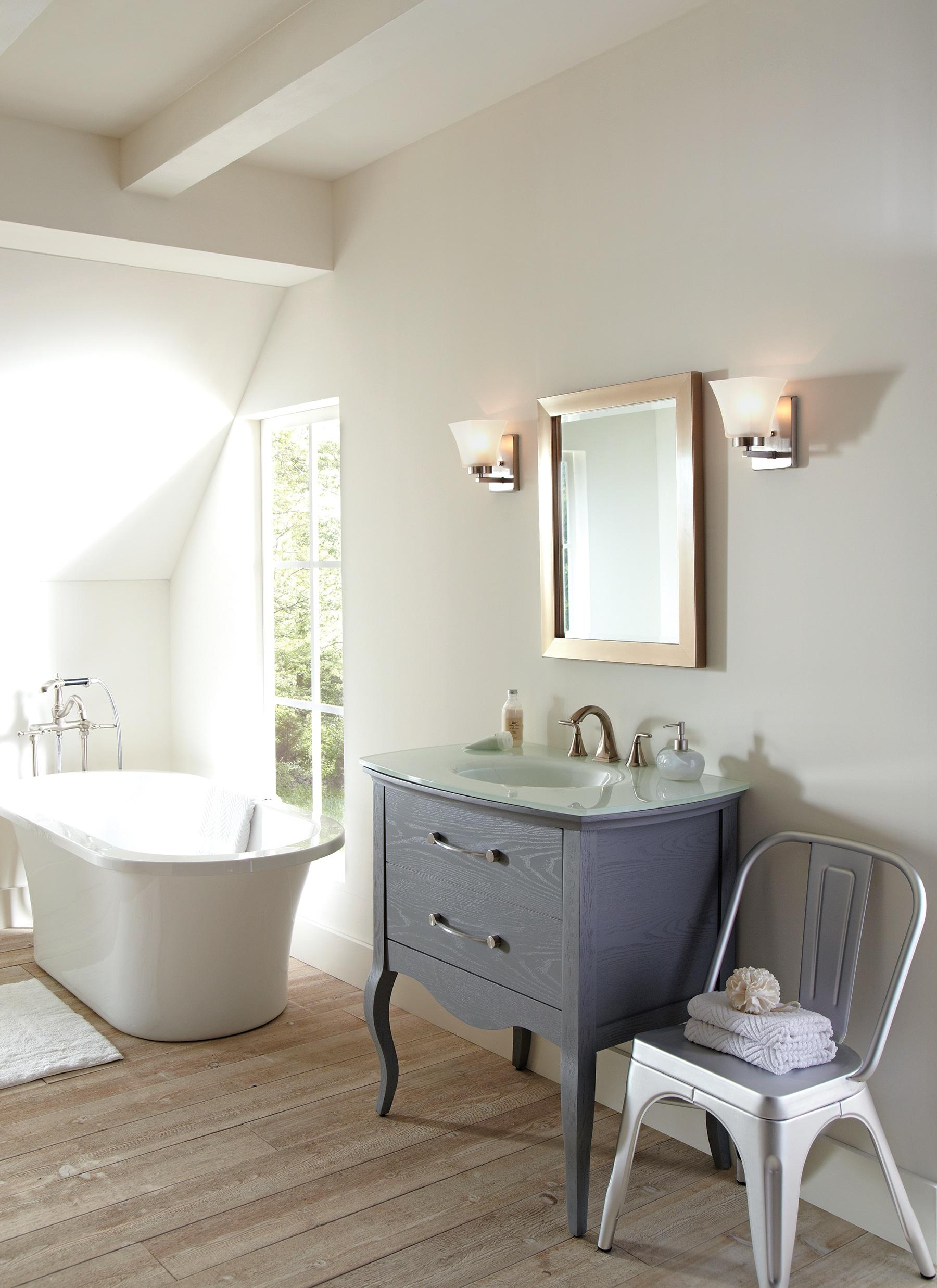 Sea Gull Lighting Bayfield 4111601 1-Light Wall / Bath Sconce