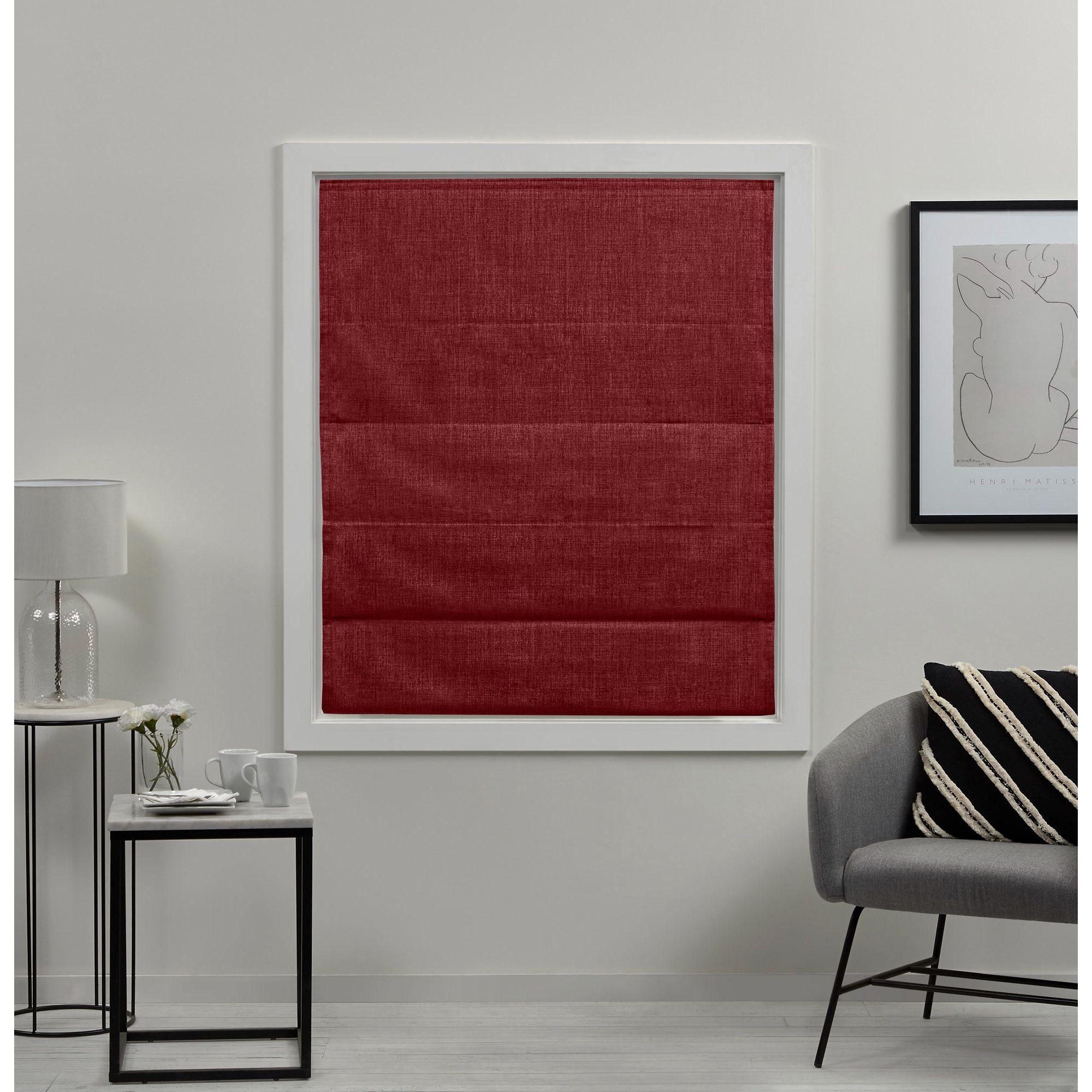 Amalgamated Textiles Exclusive Home Acadia 100% Blackout Roman Shade