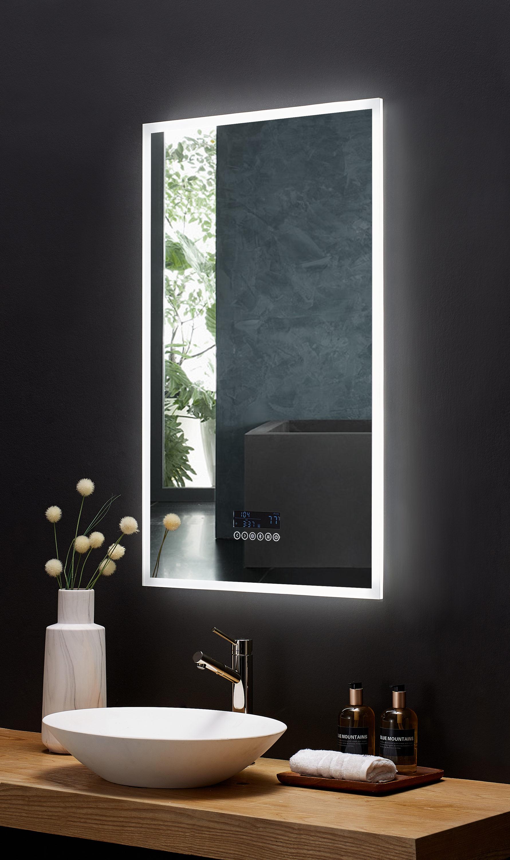 Ancerre Designs Immersion Flat LED Mirror