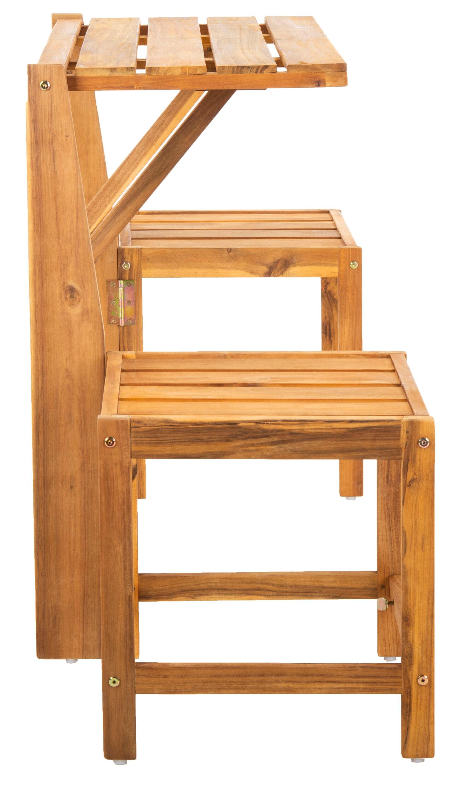 Belamy Transformer Bench - Outdoor - PAT6752 - Natural - Safavieh