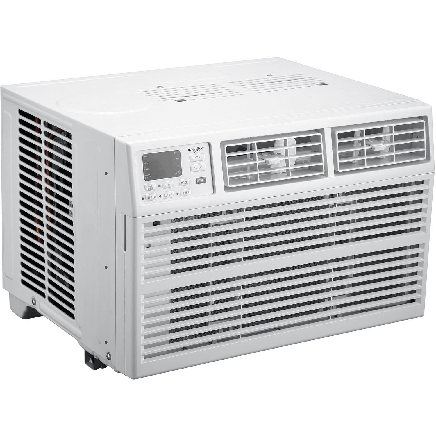 Whirlpool 24,000 BTU 230V Window-Mounted Air Conditioner with Remote Control