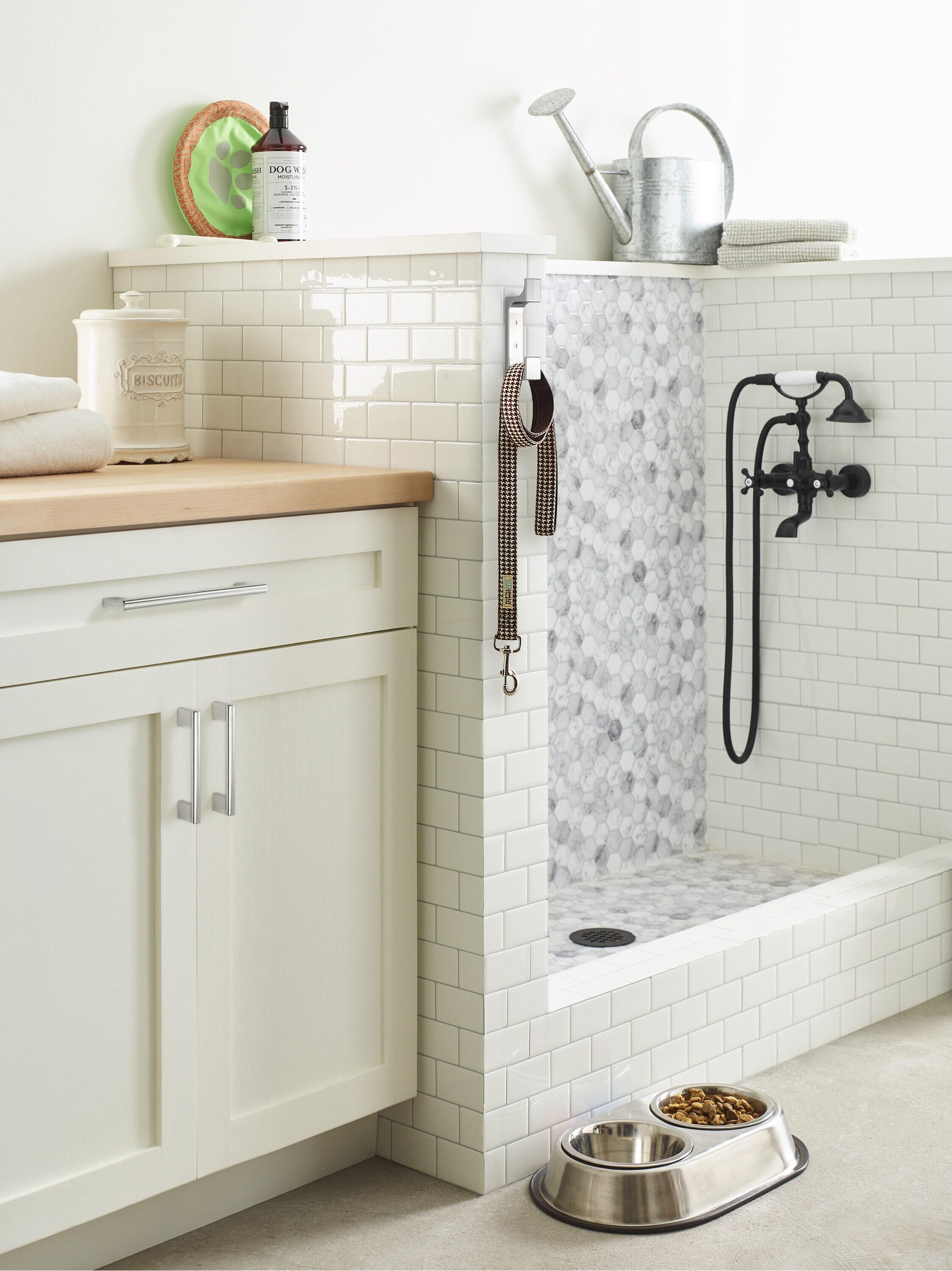 Bray Contemporary Double Prong Decorative Wall Hook